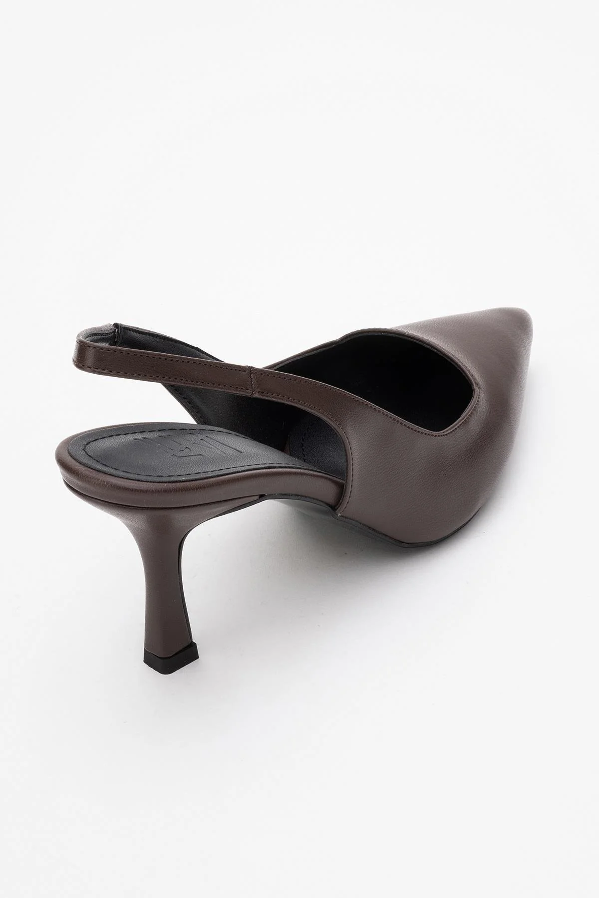 Flem - Mocha Pointed Toe Backless Stiletto Pump (Women) - Image 4