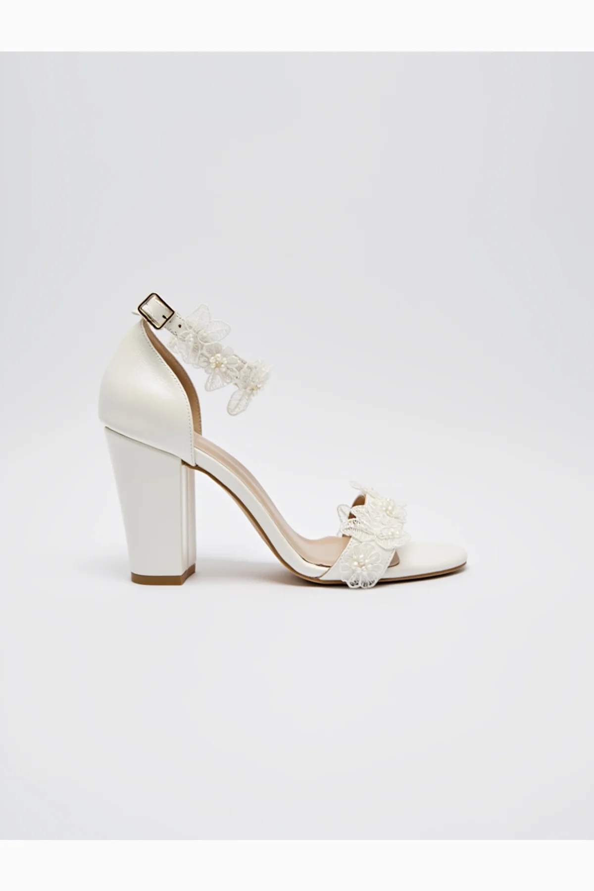 Florielle Lace Wedding Heels - Image 2
