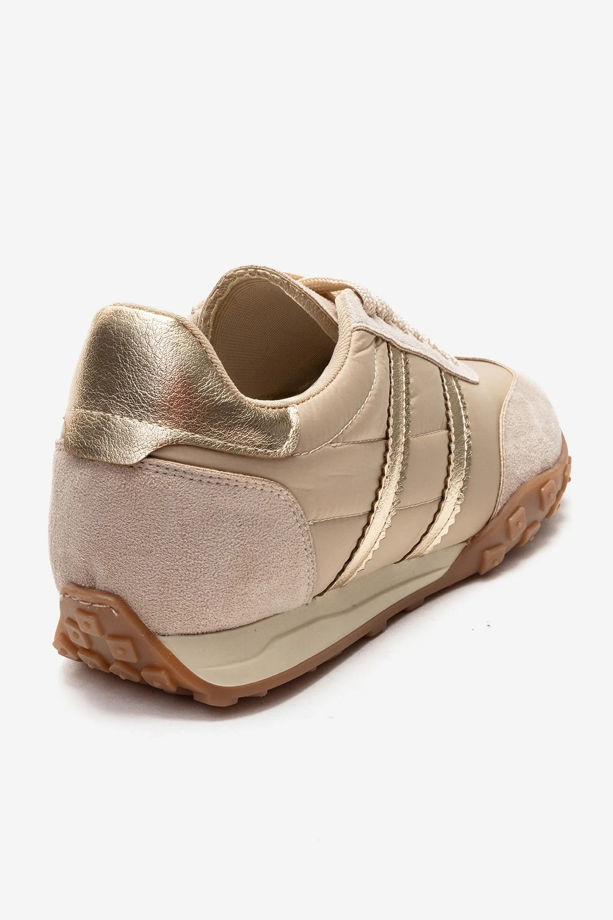 FLUX - Beige Suede Sneaker (Women) - Image 5