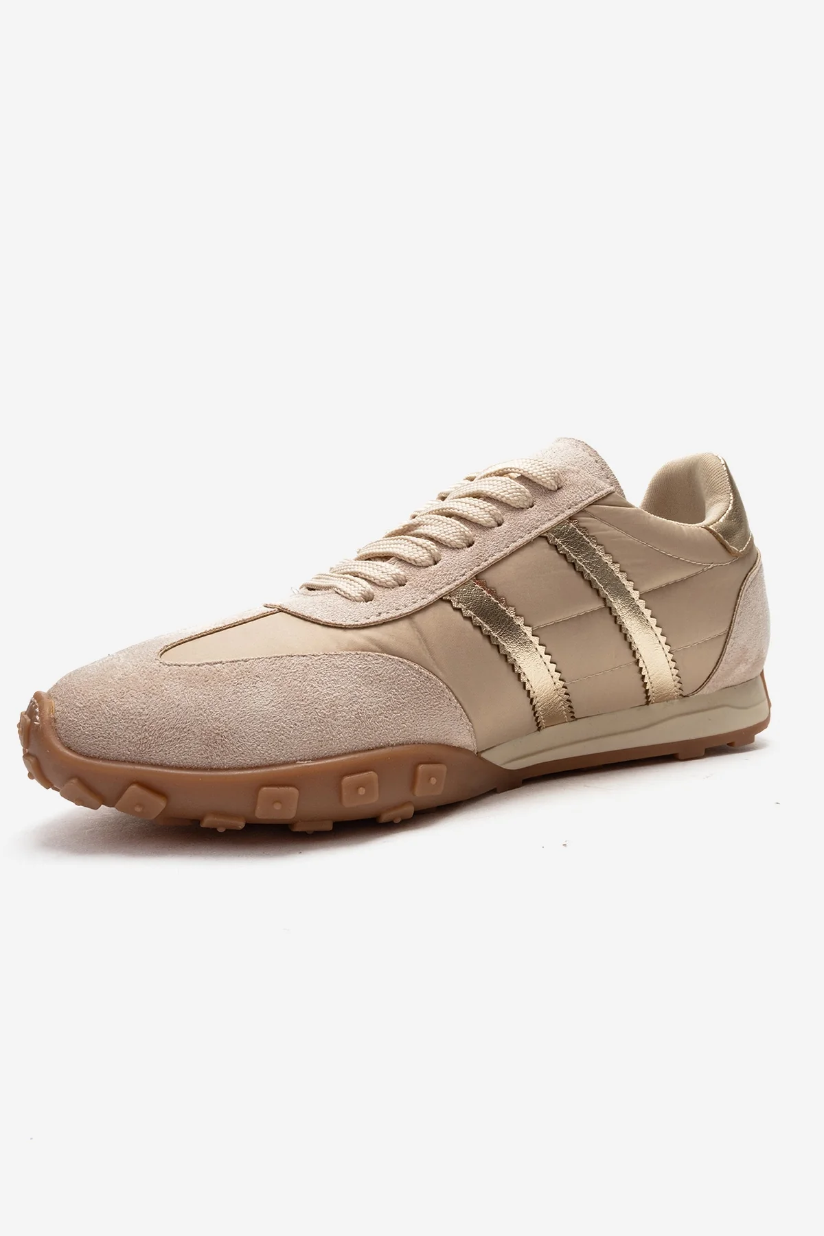 FLUX - Beige Suede Sneaker (Women) - Image 6