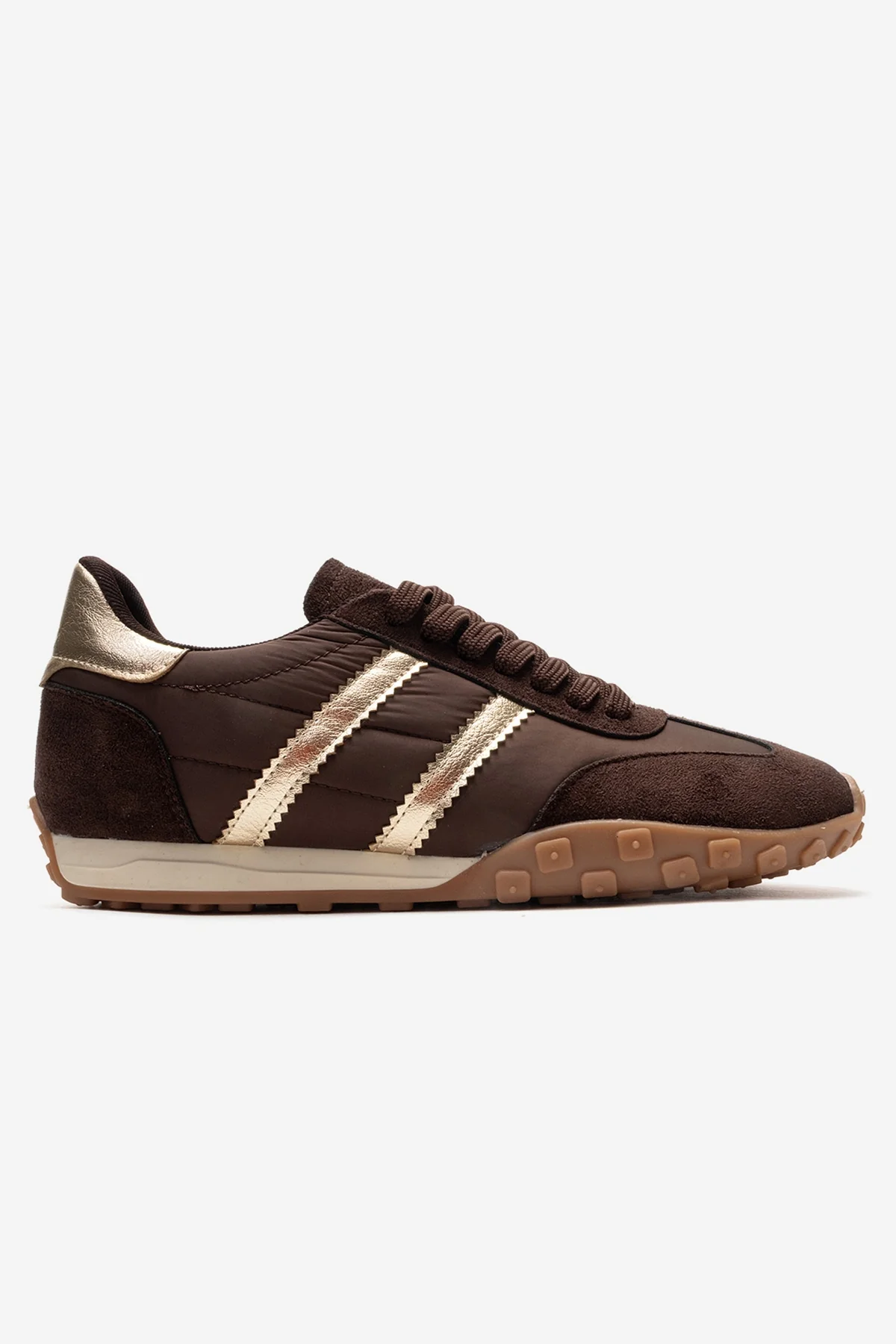 FLUX - Brown Suede Sneaker (Women) - Image 4