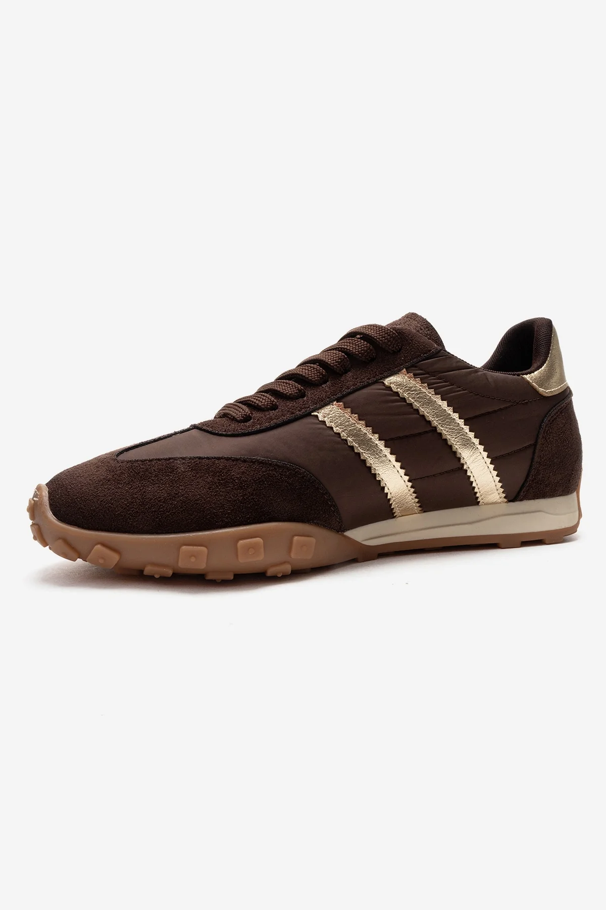 FLUX - Brown Suede Sneaker (Women) - Image 6