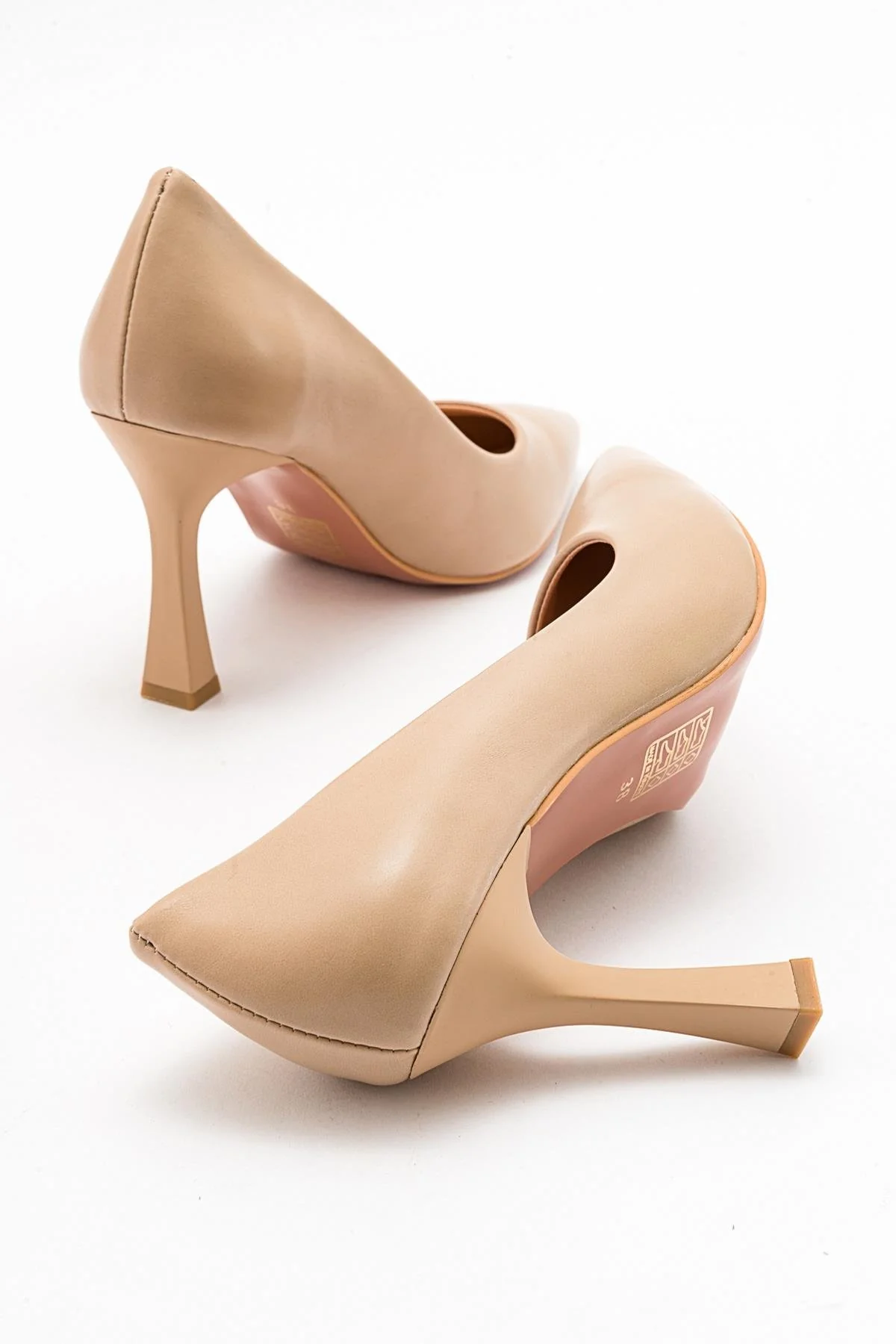 Forest Beige Cilt Pointed Toe Pump (Women) - Image 2