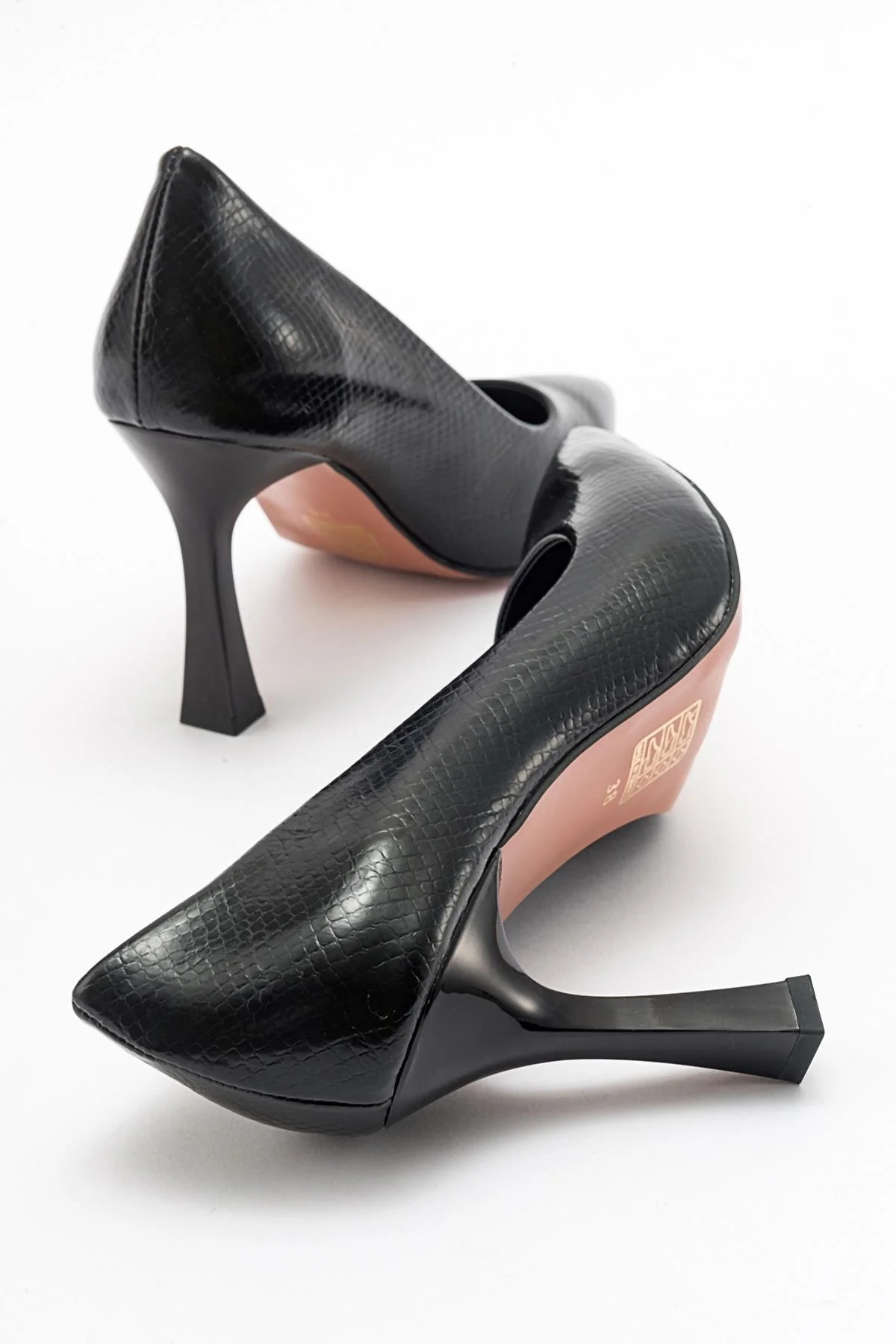 Forest Black Pointed Toe Pump (Women) - Image 2