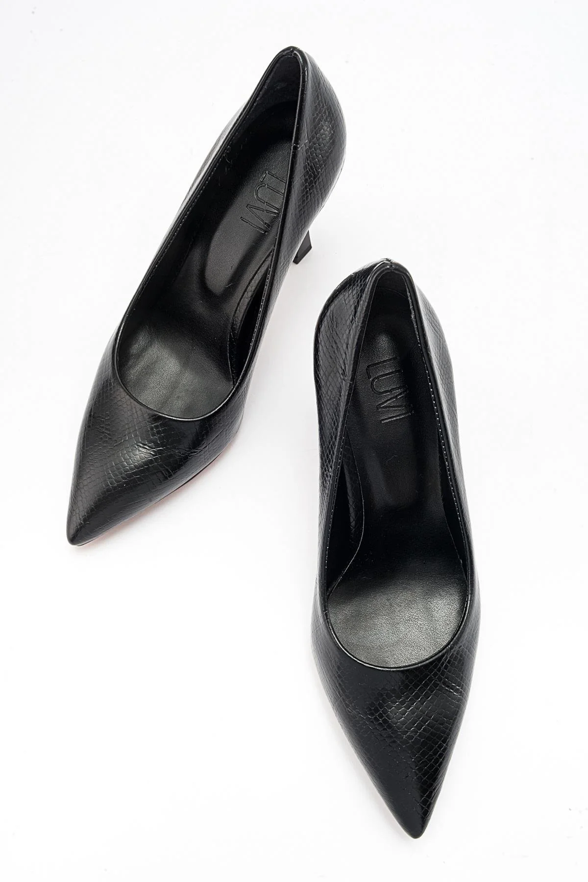Forest Black Pointed Toe Pump (Women) - Image 4
