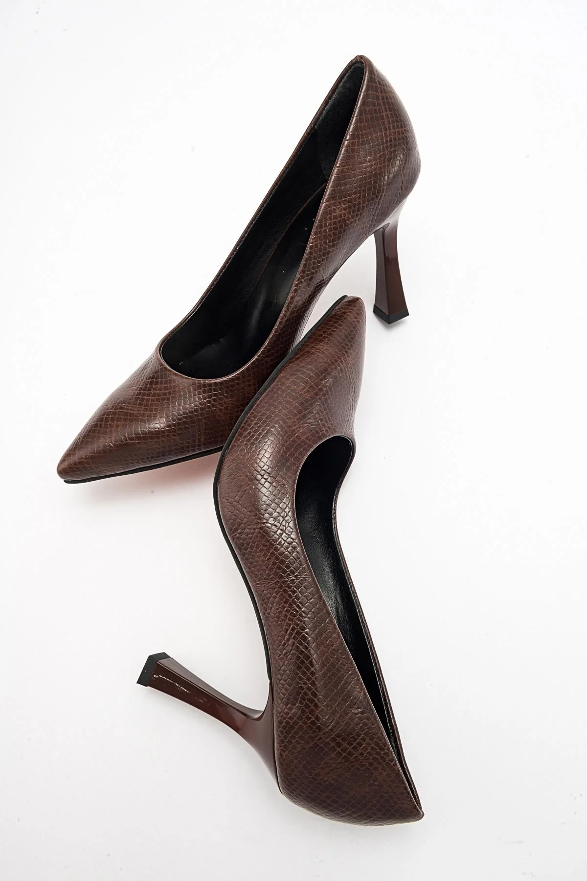Forest Brown Pointed Toe Pump (Women) - Image 4
