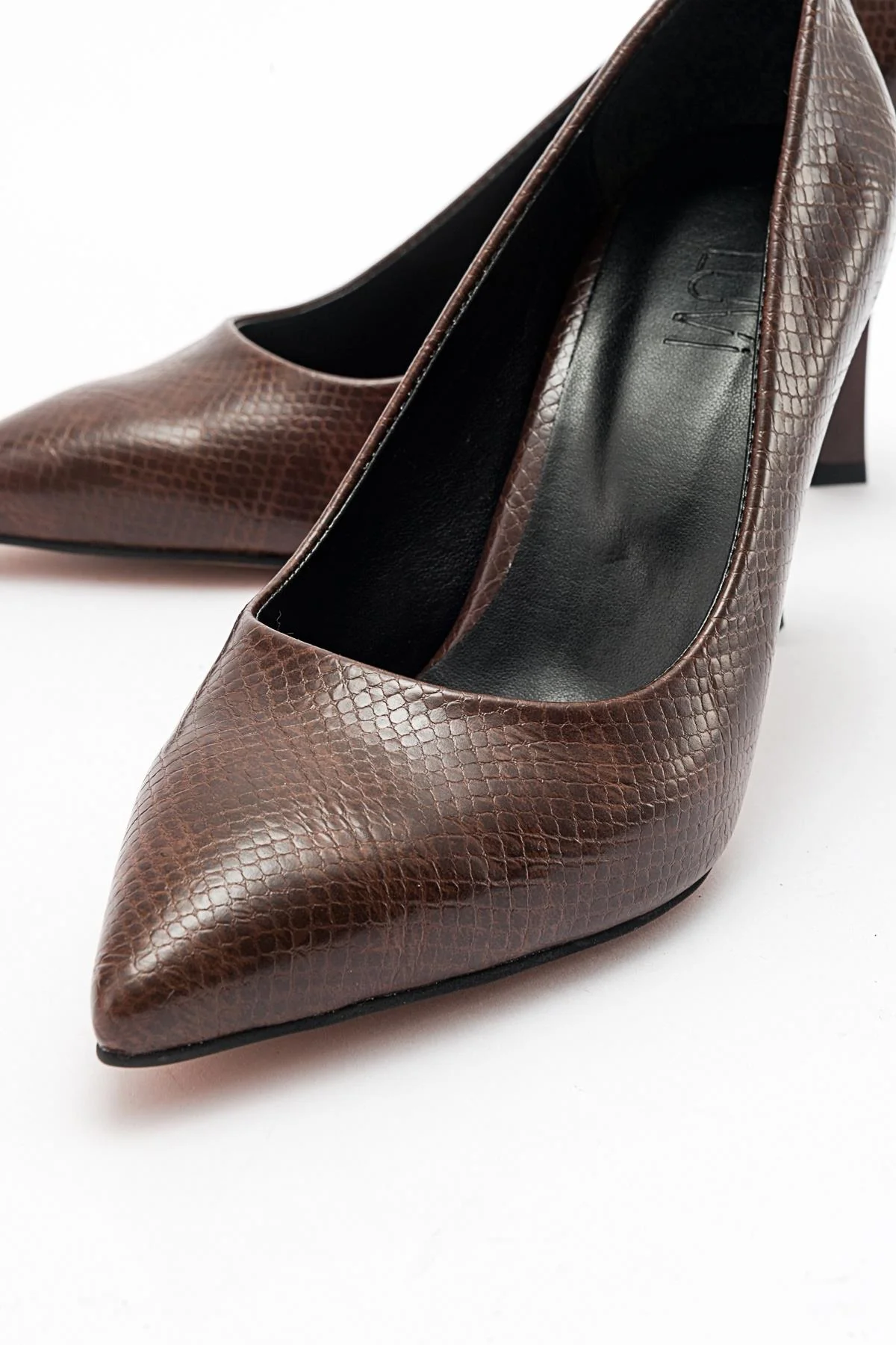 Forest Brown Pointed Toe Pump (Women) - Image 5