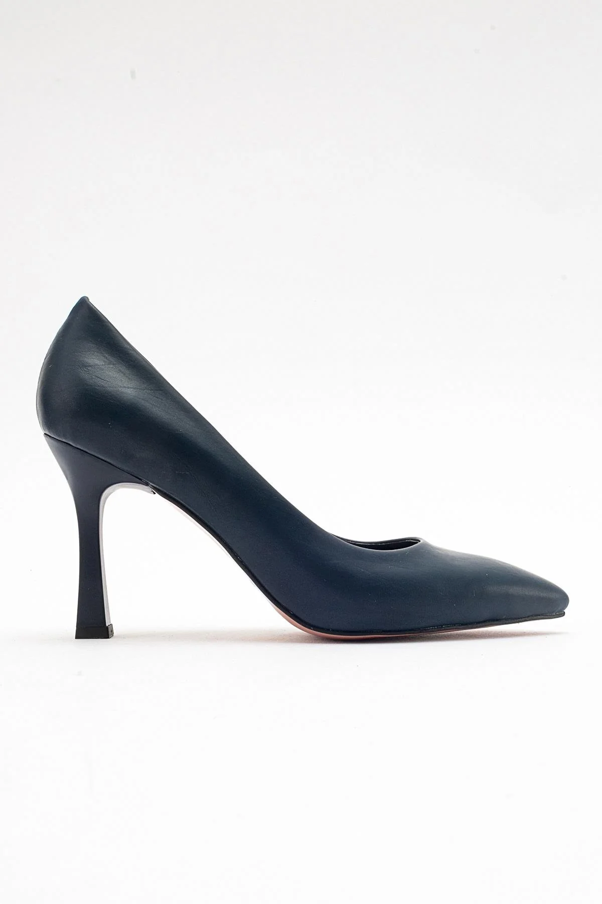 Forest Navy Cilt Pointed Toe Pump (Women) - Image 6