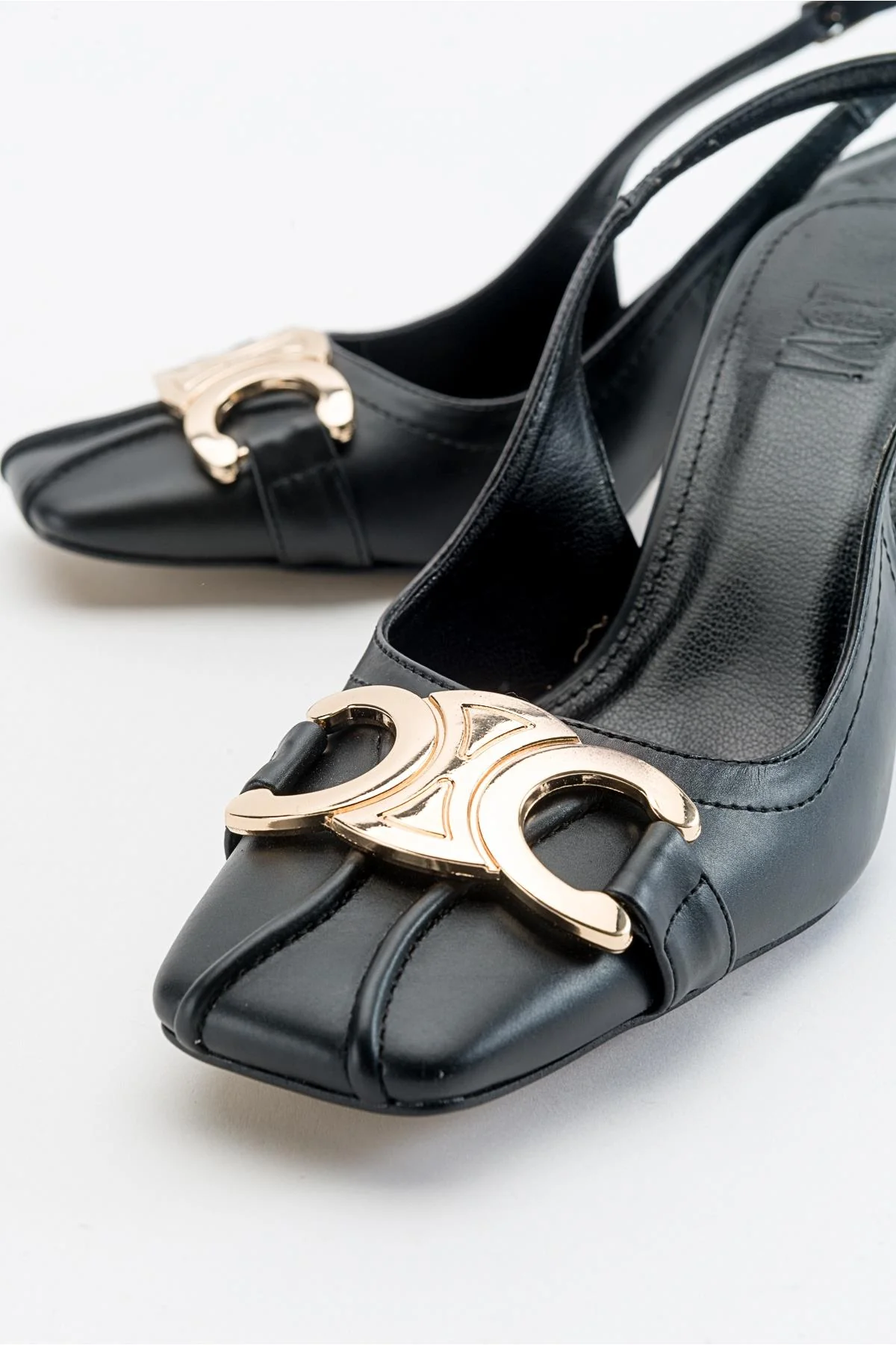 Forlev - Black Heeled Shoe (Women) - Image 2