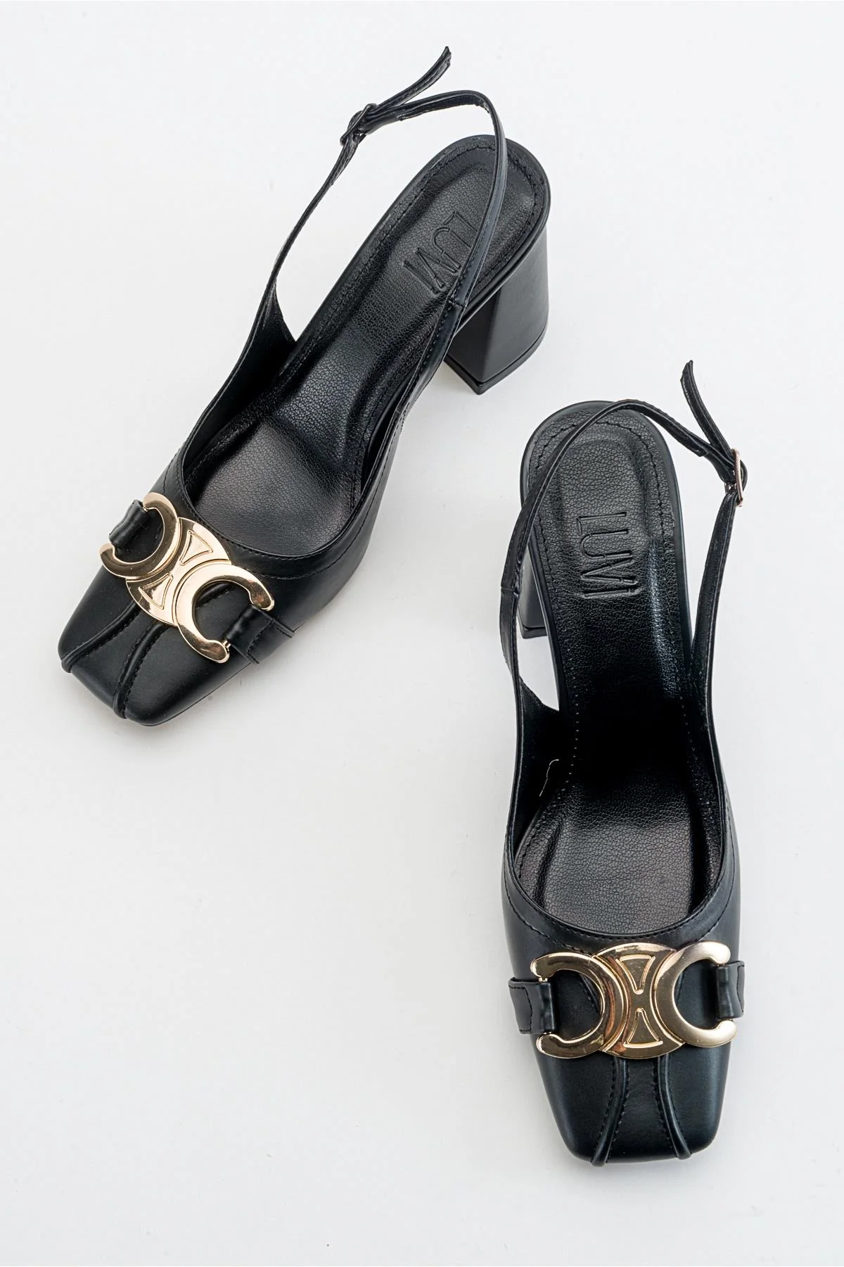 Forlev - Black Heeled Shoe (Women) - Image 3
