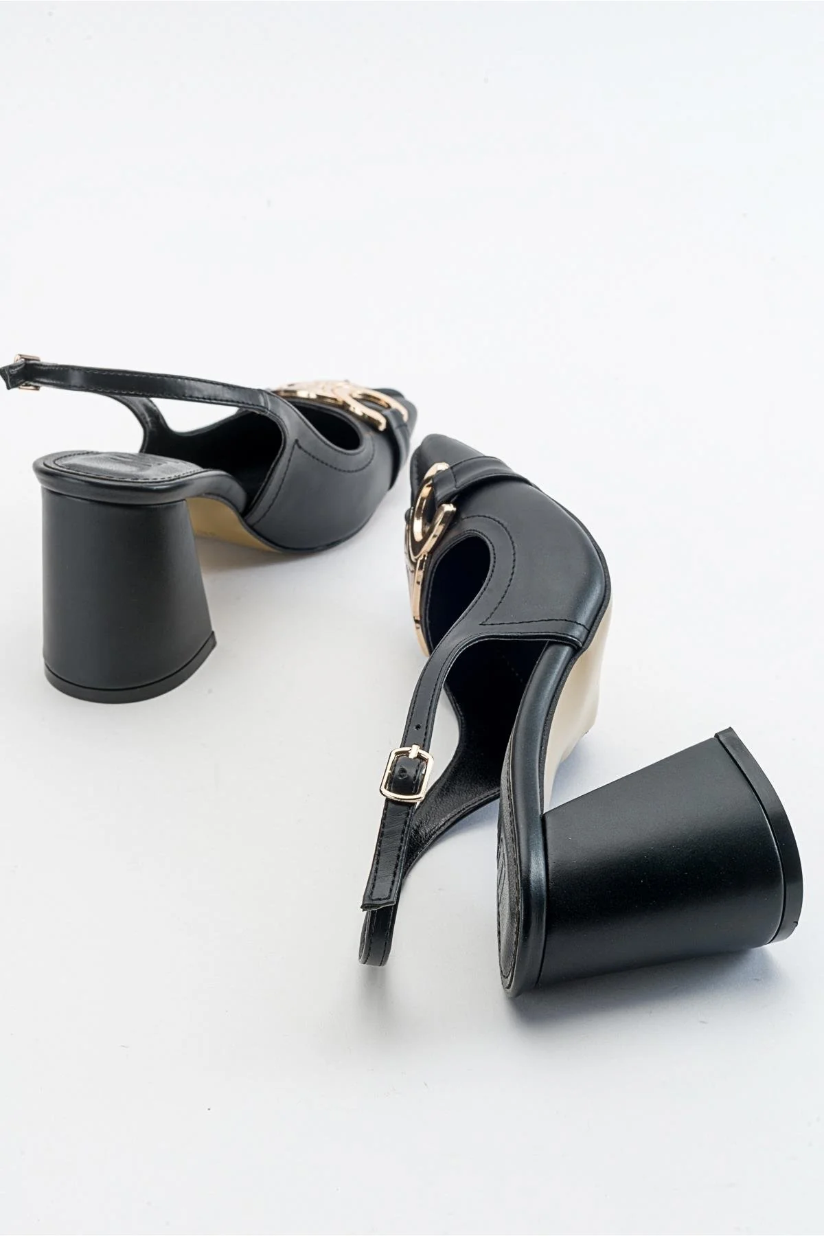 Forlev - Black Heeled Shoe (Women) - Image 4