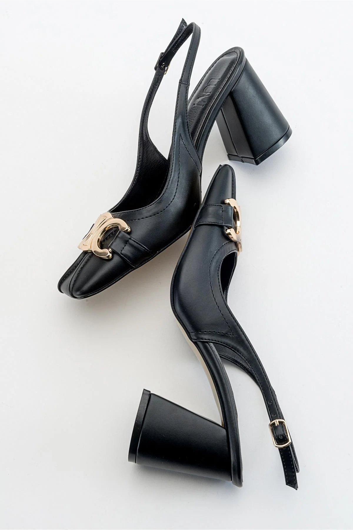 Forlev - Black Heeled Shoe (Women) - Image 5