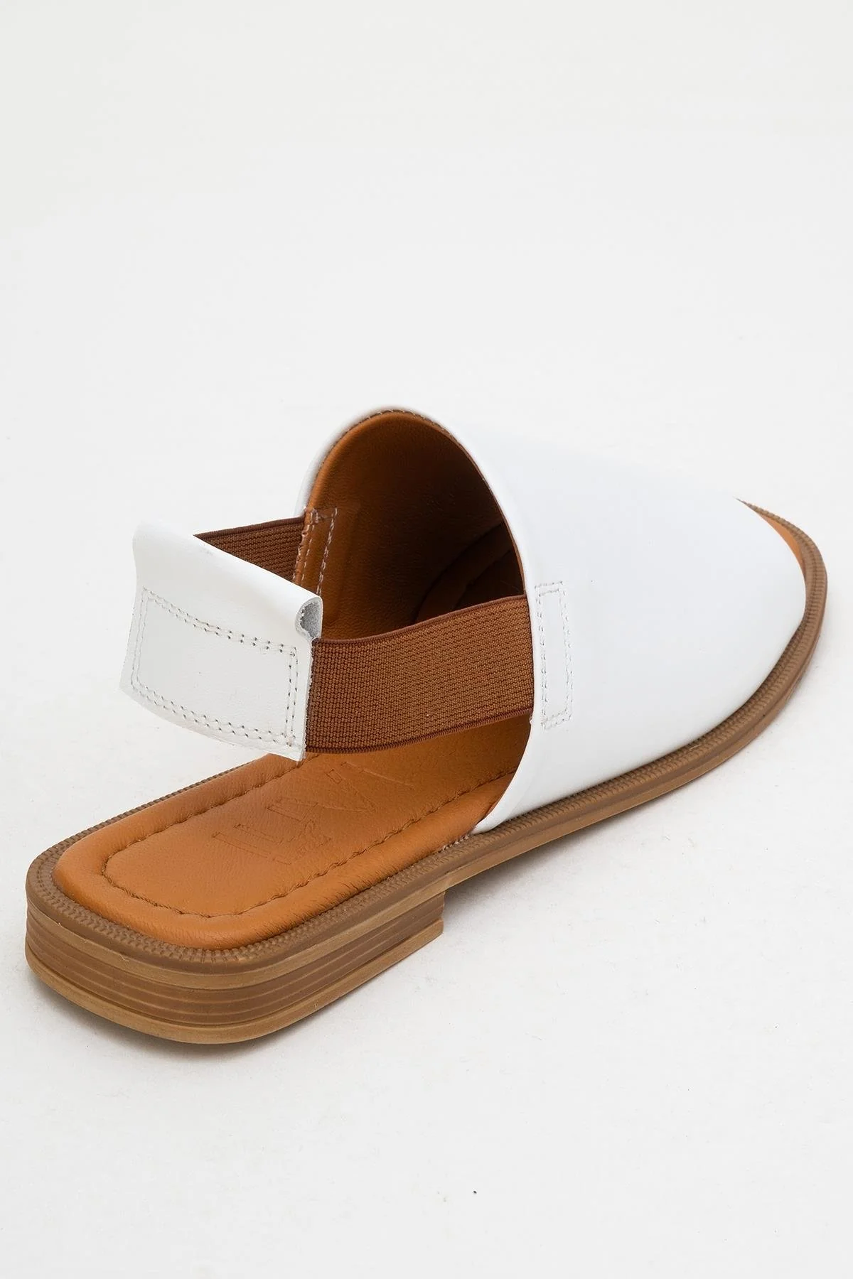 Fuela - White Leather Sandals (Women) - Image 5
