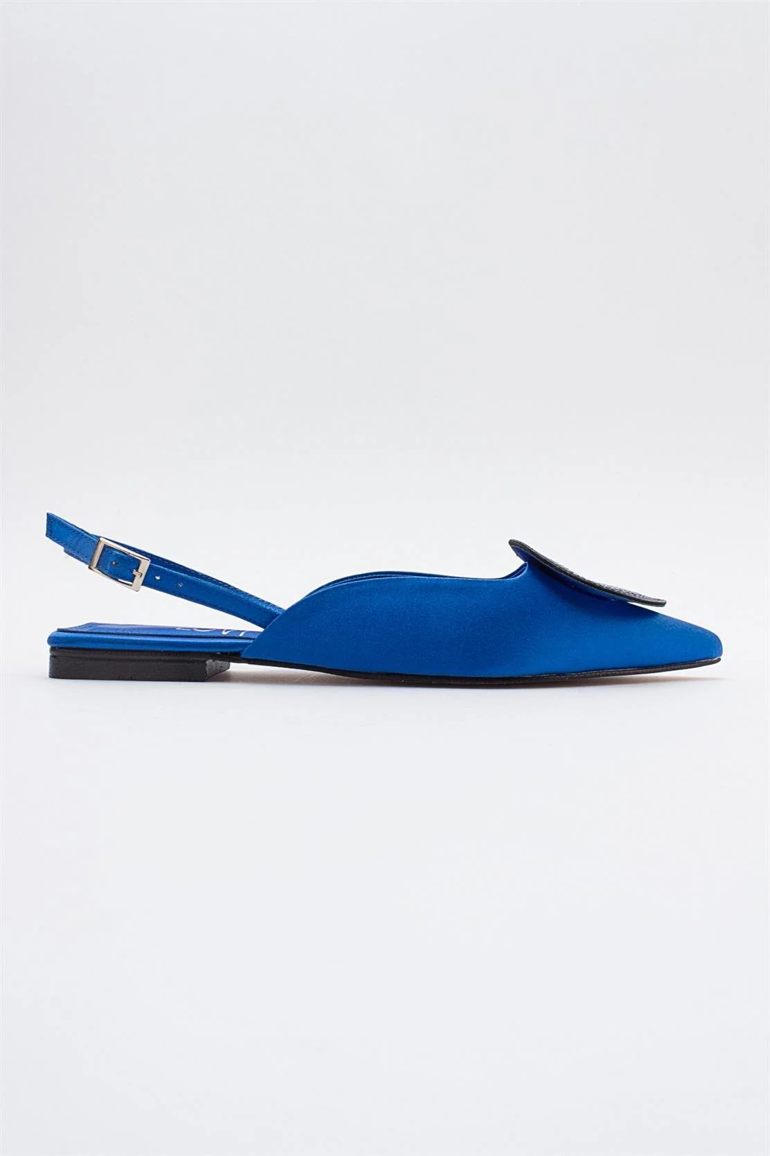 Gevel - Powder Blue Satin Ballet Flat (Women) - Image 6