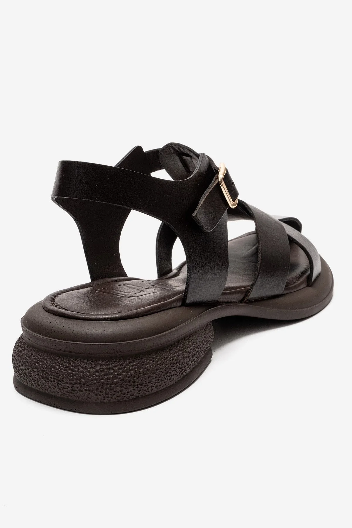 GUIDO - Brown Genuine Leather Sandal (Women) - Image 5