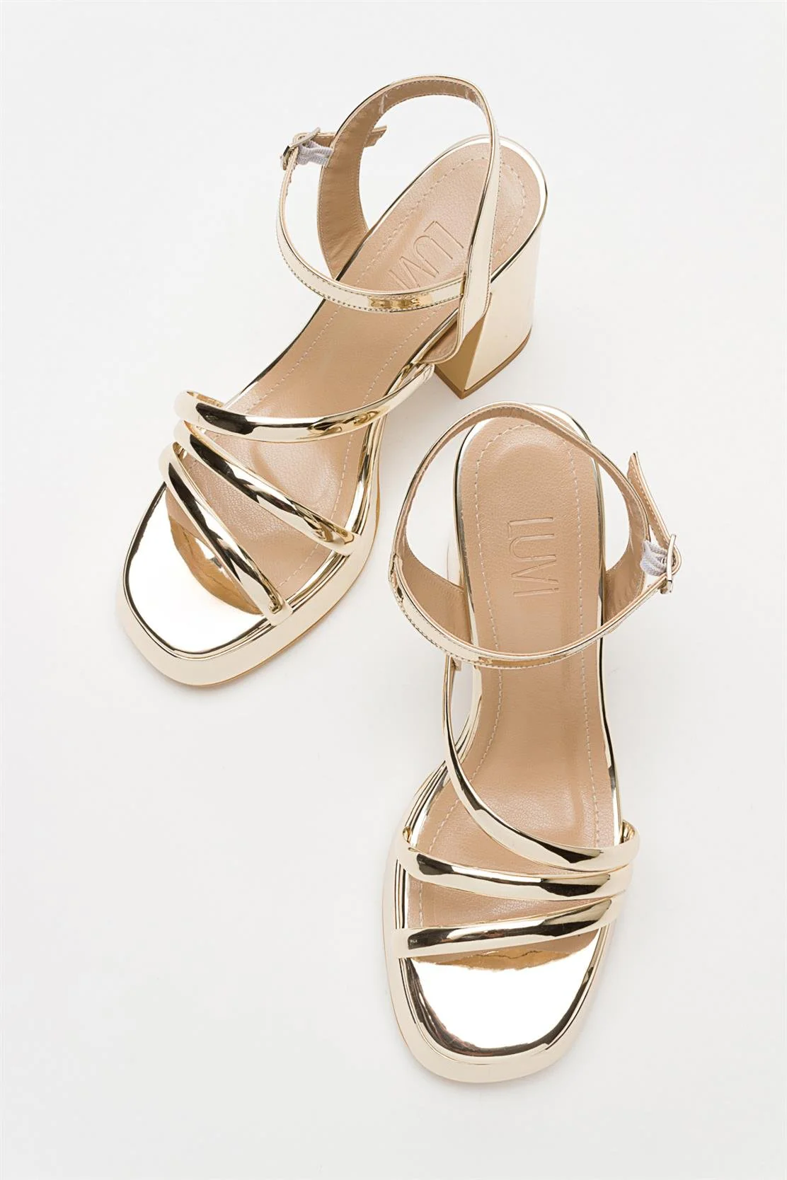 Heas Gold Platform Sandal (Women) - Image 3