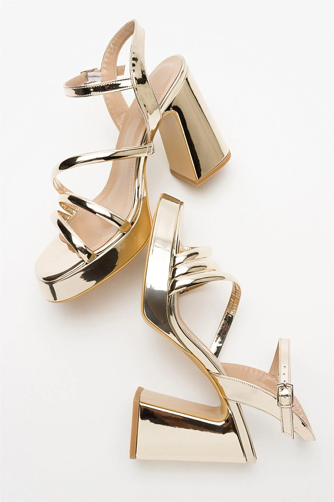 Heas Gold Platform Sandal (Women) - Image 4