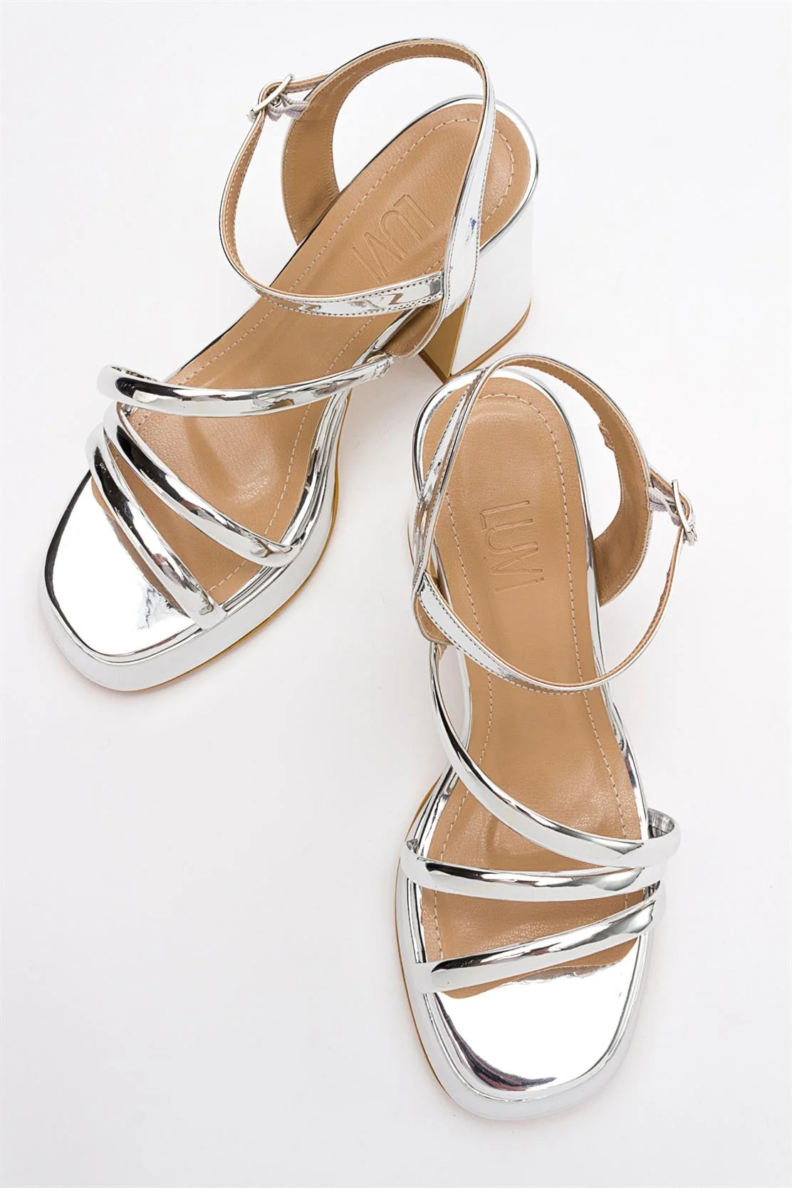 Heas Silver Platform Sandal (Women) - Image 3