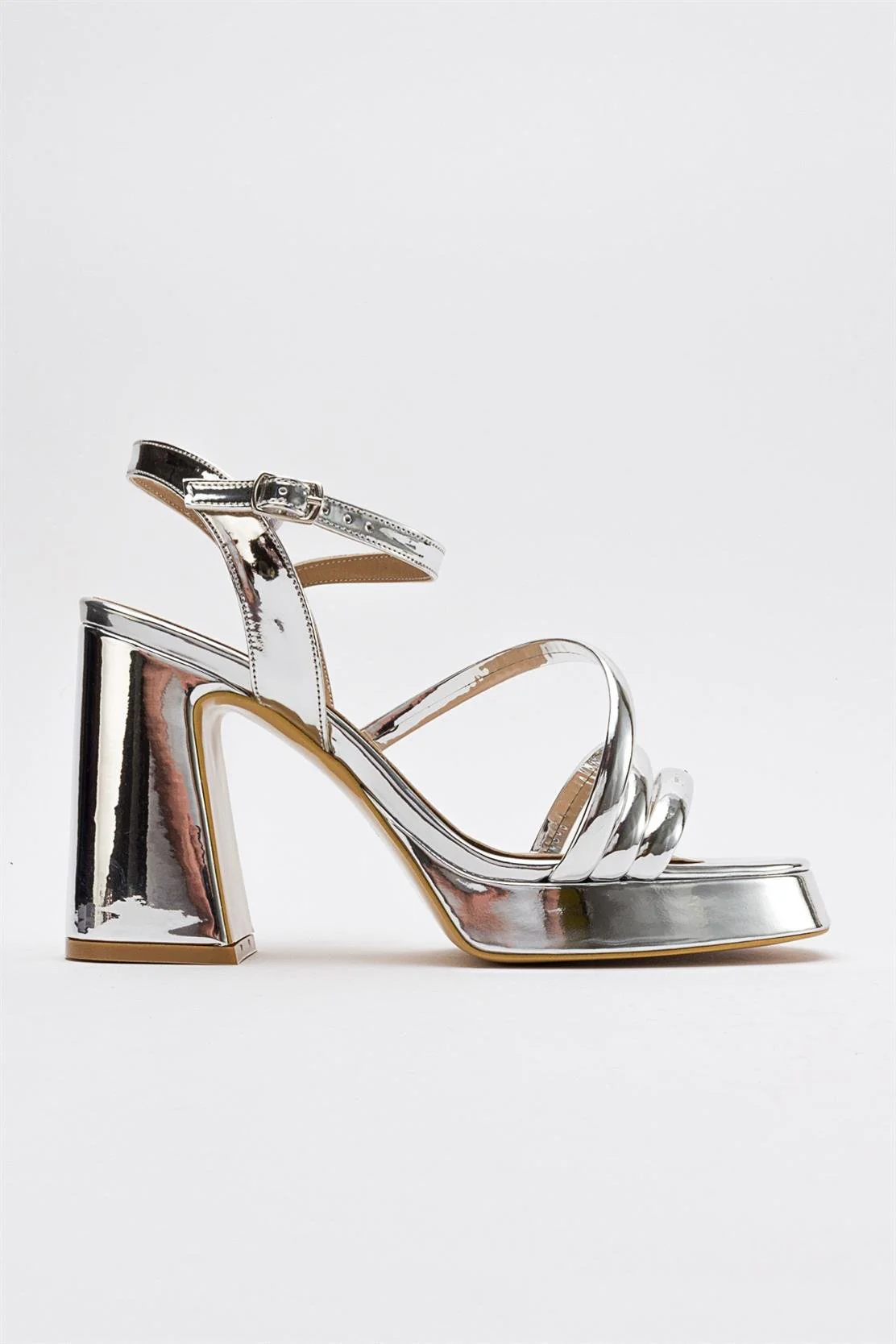 Heas Silver Platform Sandal (Women) - Image 6