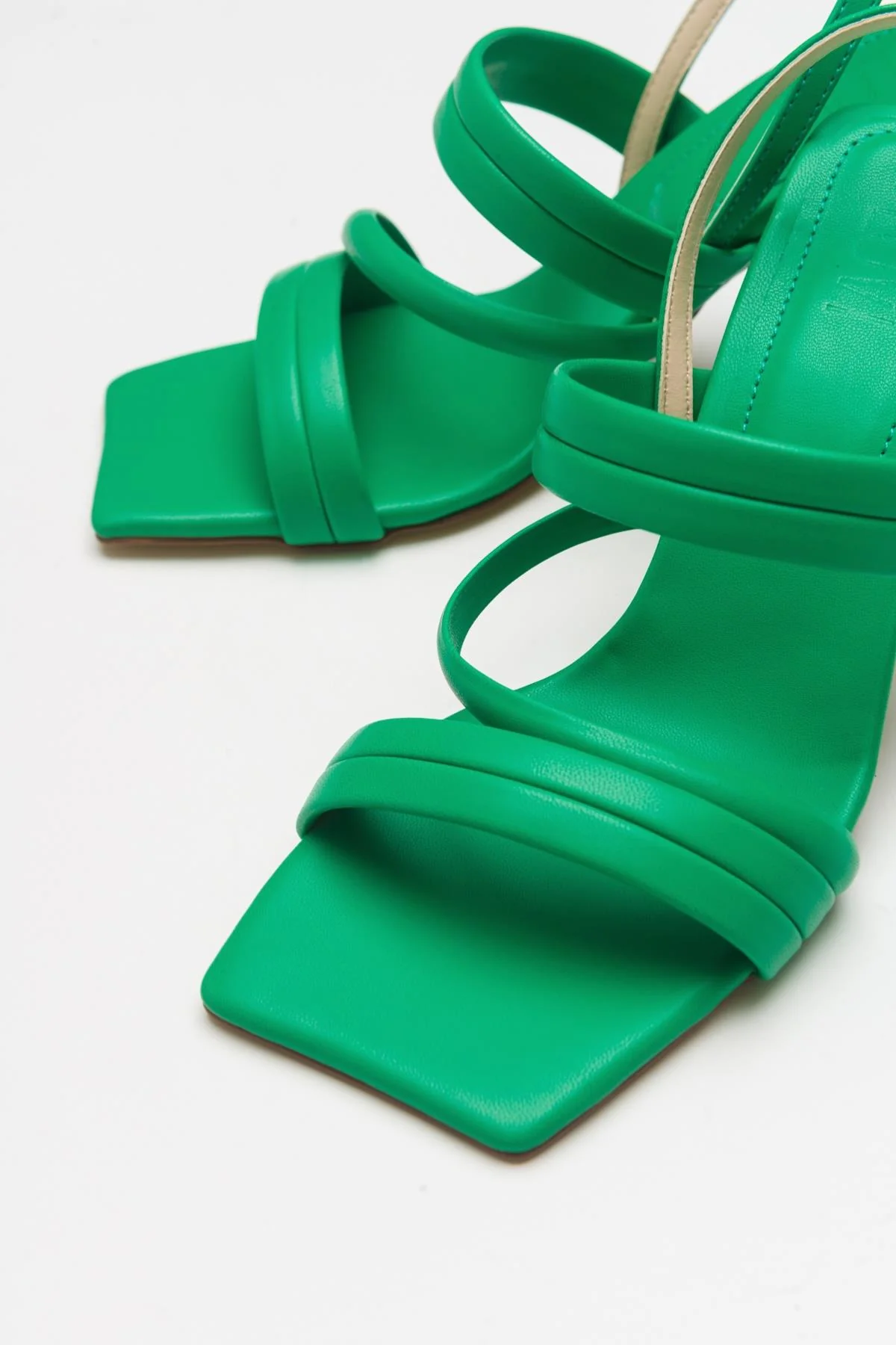 Heel - Green Heeled Sandal (Women) - Image 4