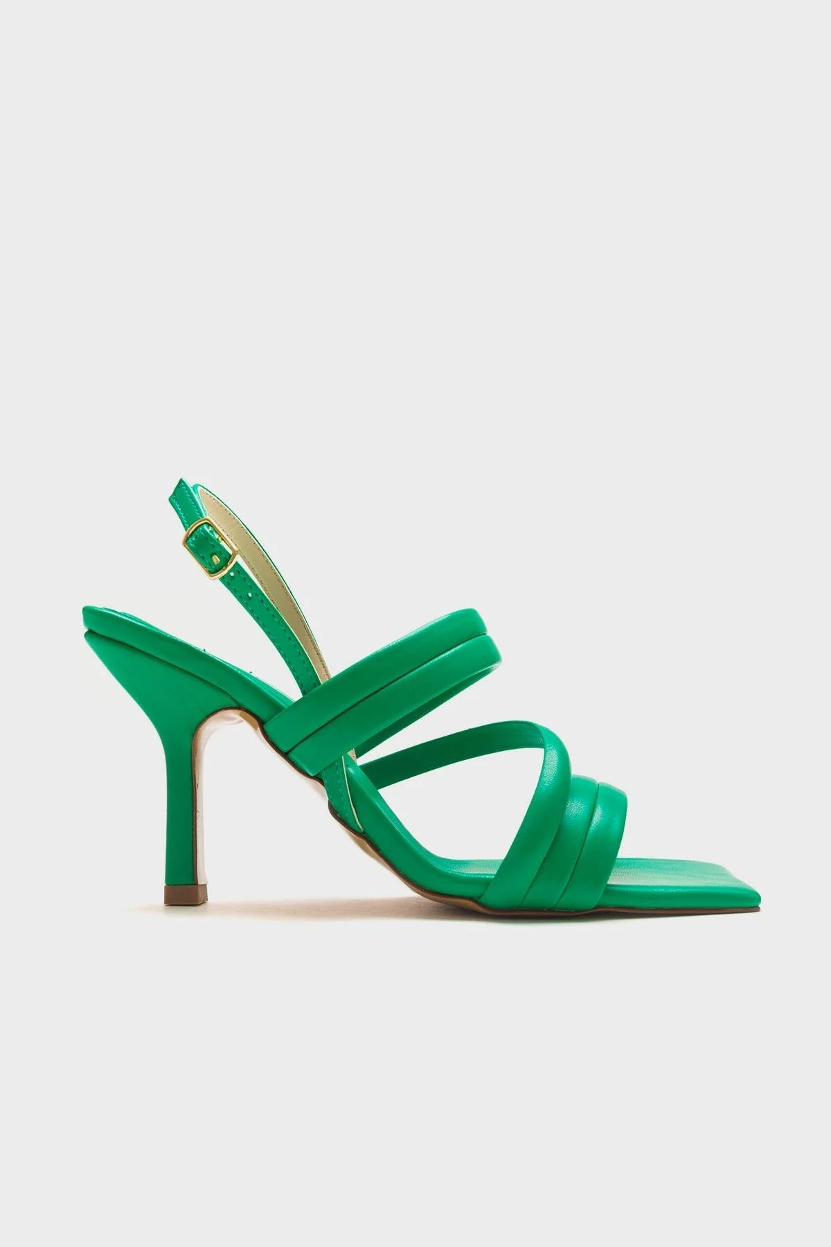 Heel - Green Heeled Sandal (Women) - Image 6