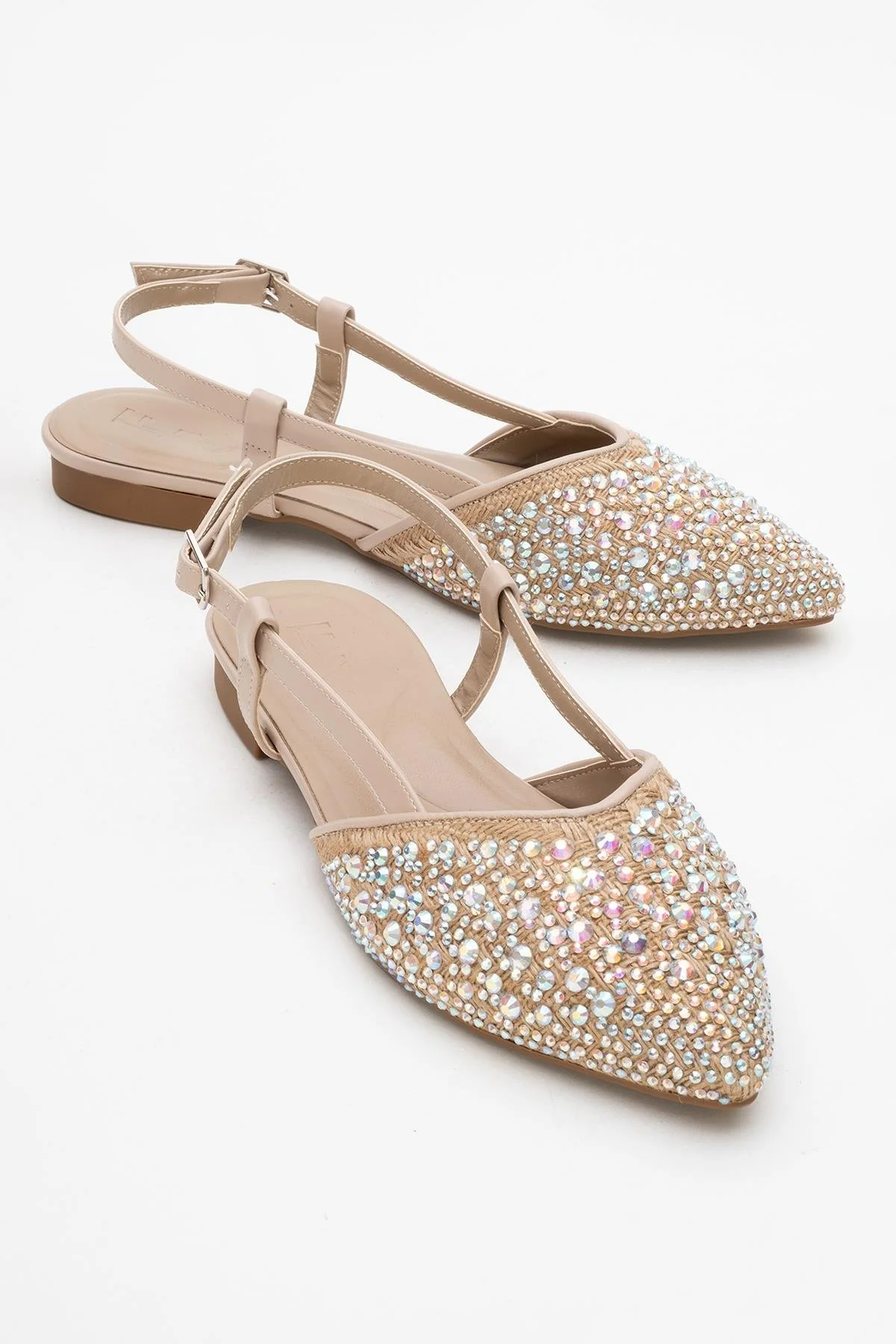 Helly - Beige Closed-Toe Sandal (Women)