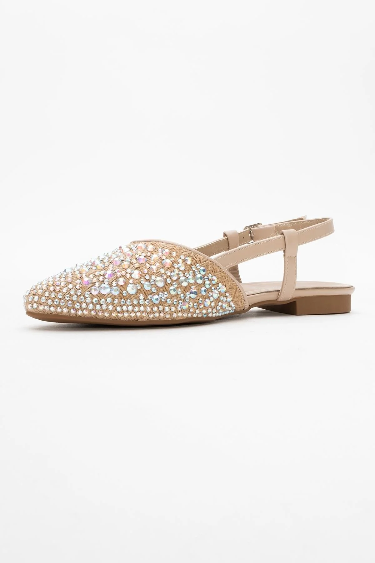 Helly - Beige Closed-Toe Sandal (Women) - Image 4