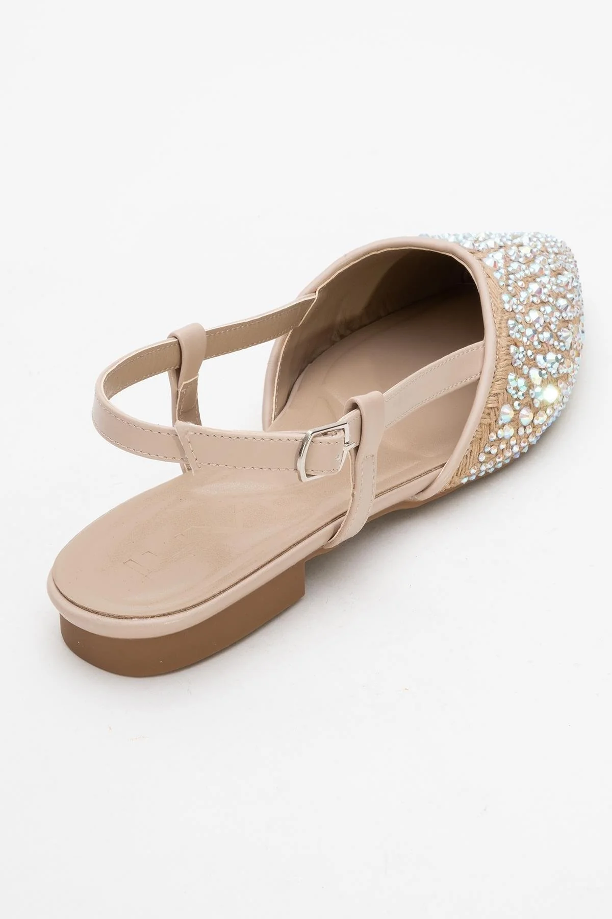 Helly - Beige Closed-Toe Sandal (Women) - Image 5