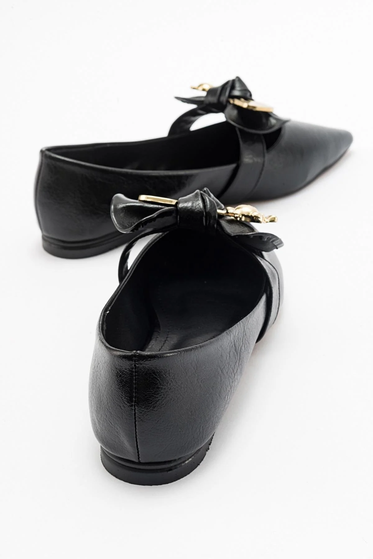 Helsi - Black Ballet Flat (Women) - Image 2