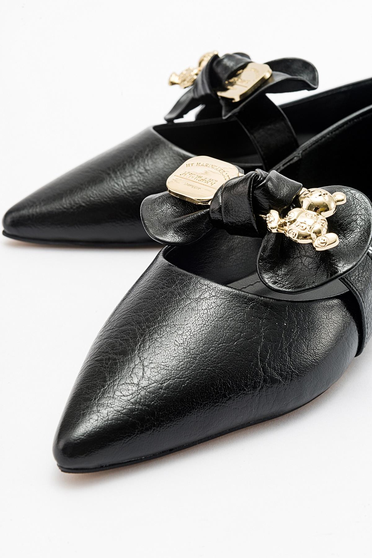Helsi - Black Ballet Flat (Women) - Image 3