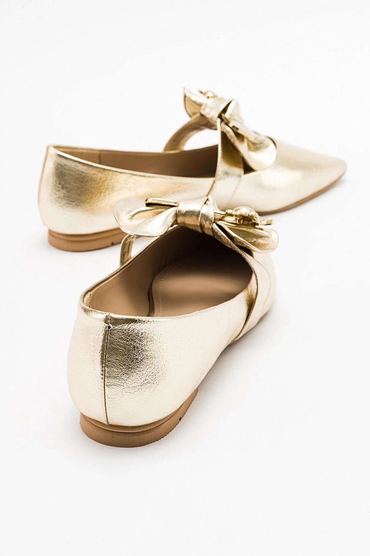 Helsi - Gold Bow Ballet Flat (Women) - Image 5