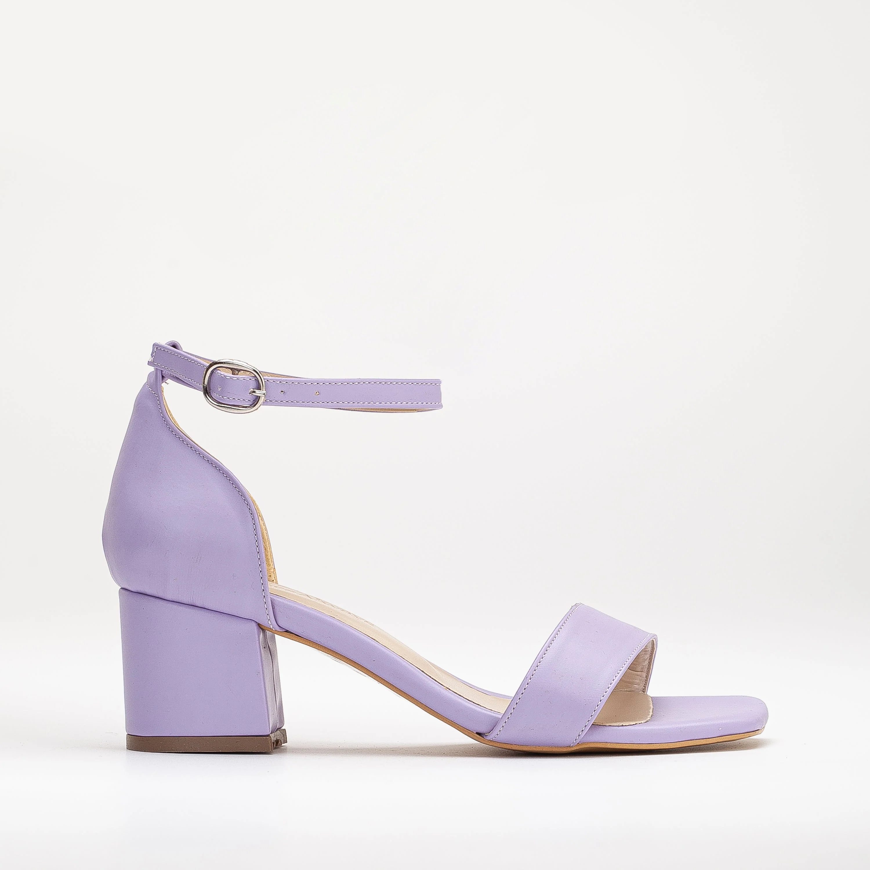 Hera - Lilac Sandals with Ribbon - Image 6