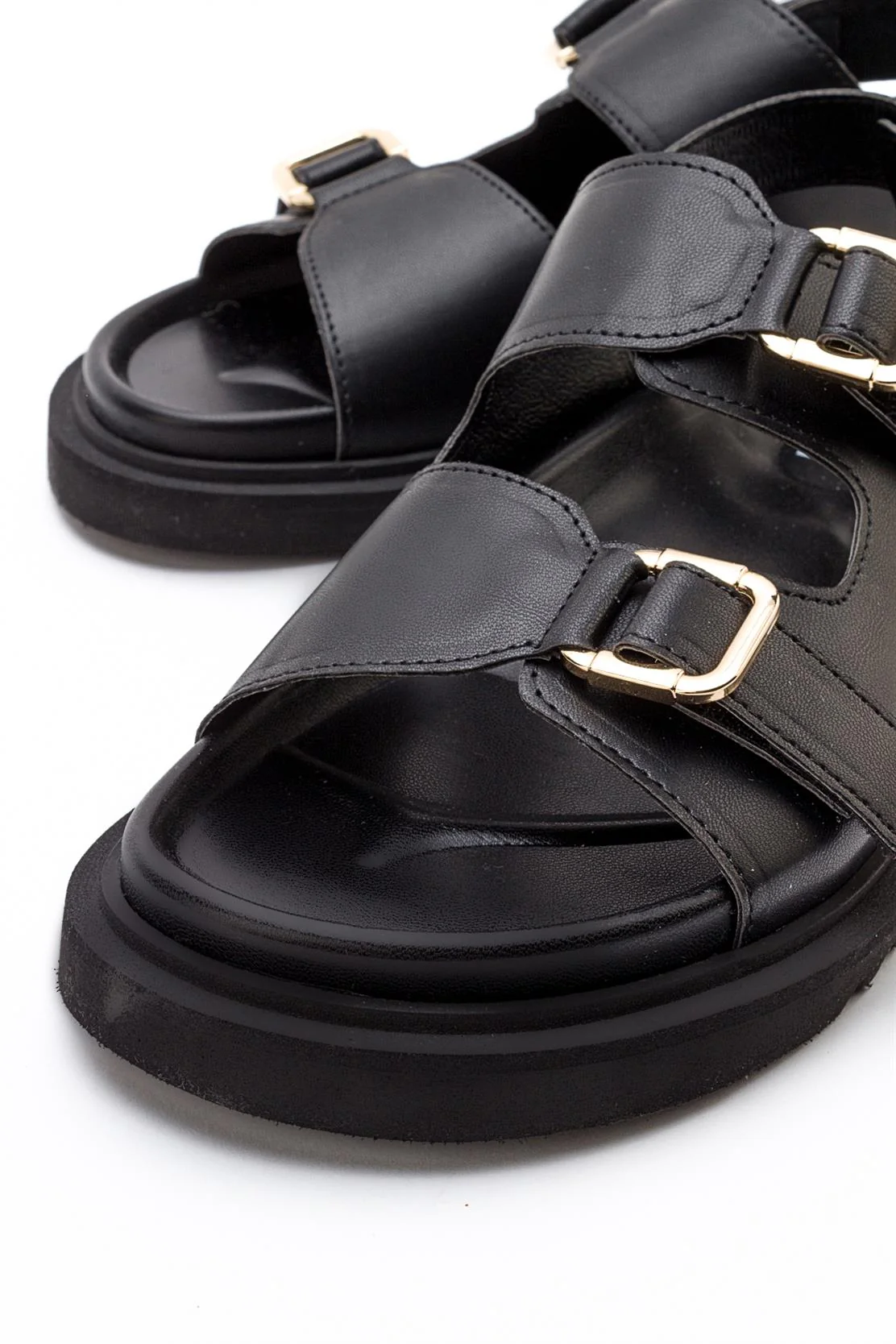 Hermosa - Black Sandal (Women) - Image 3