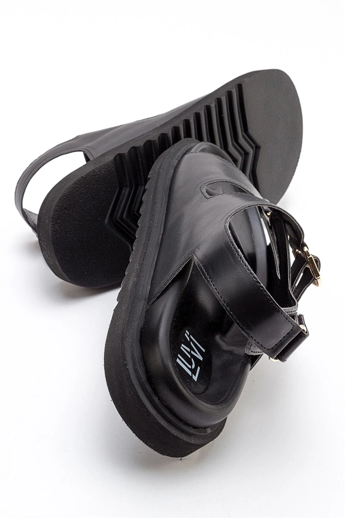 Hermosa - Black Sandal (Women) - Image 5