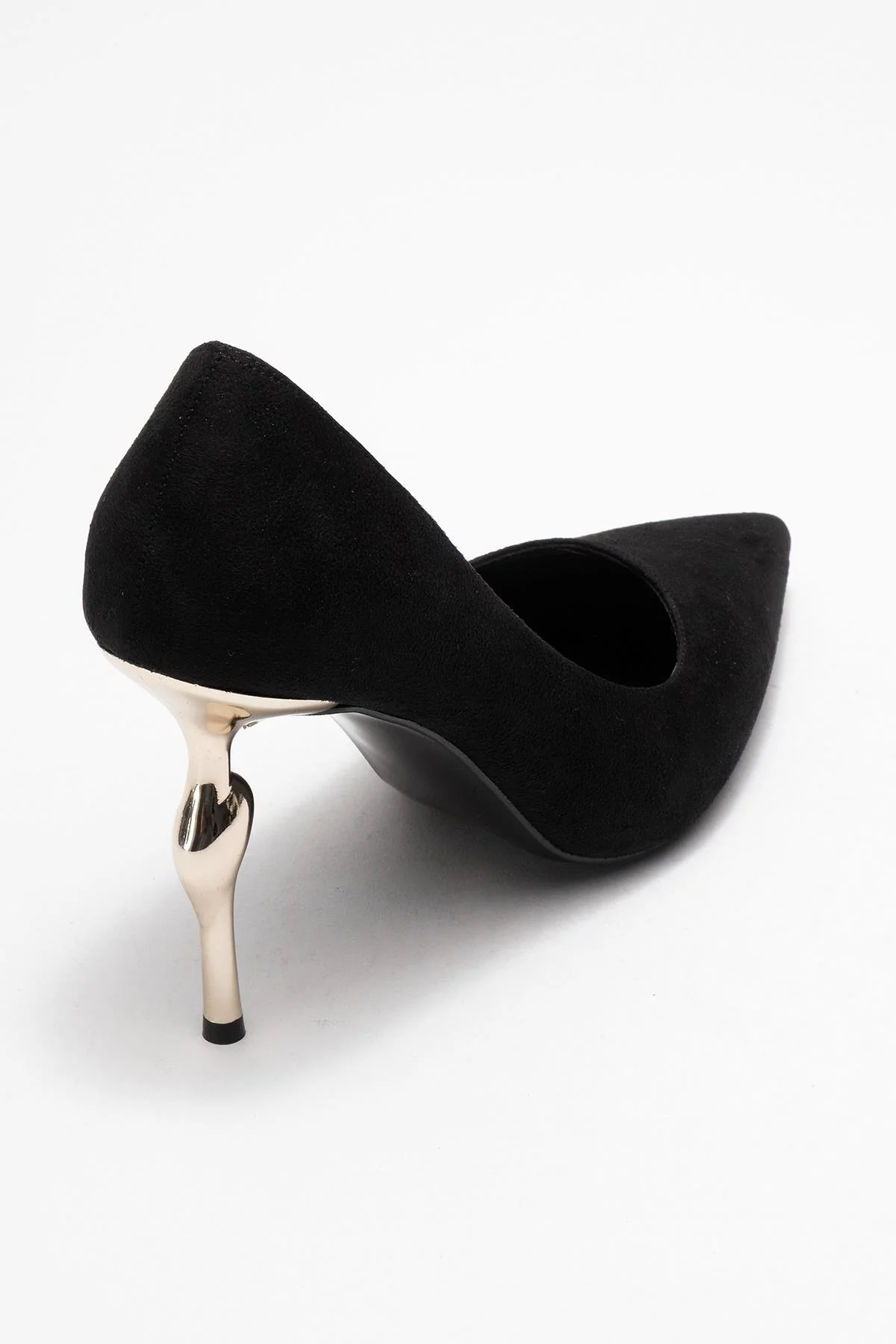 Hudson - Black Heeled Shoe (Women) - Image 4