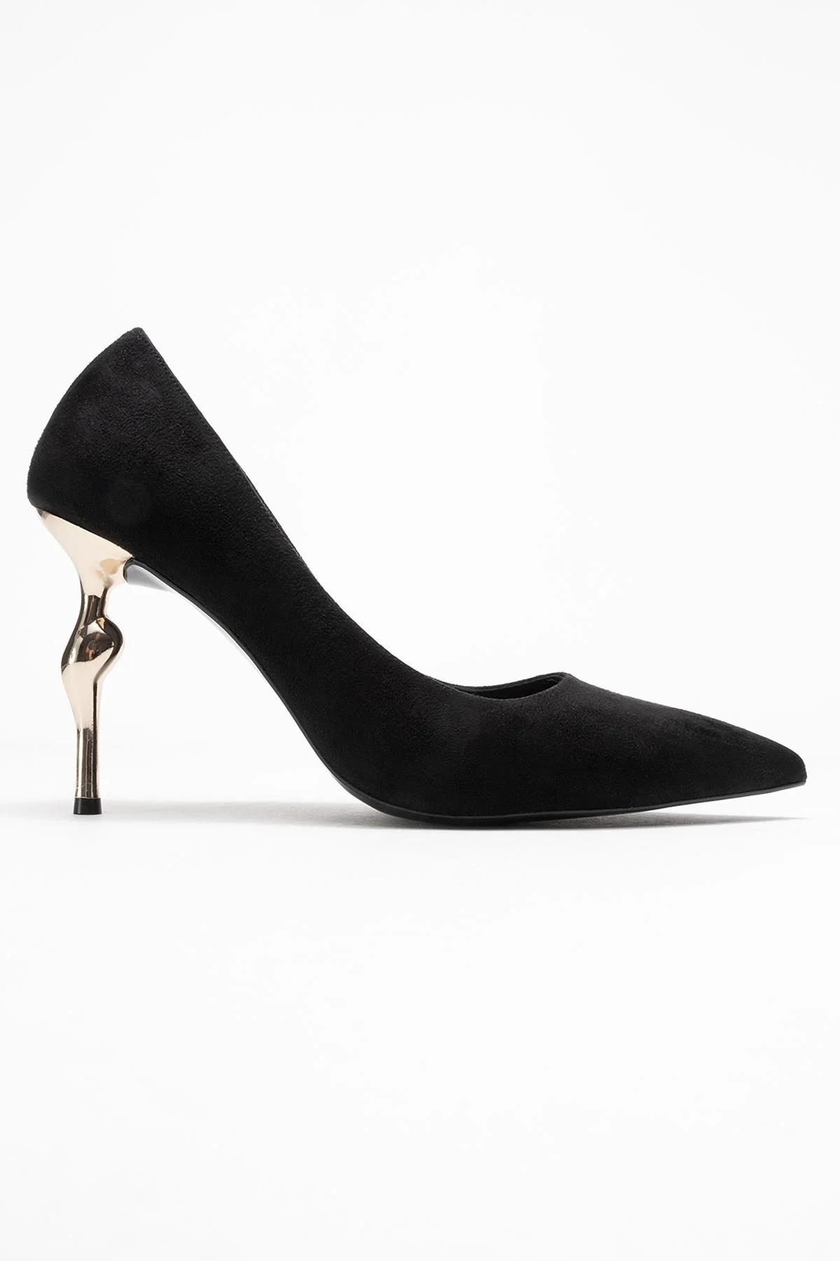 Hudson - Black Heeled Shoe (Women) - Image 6