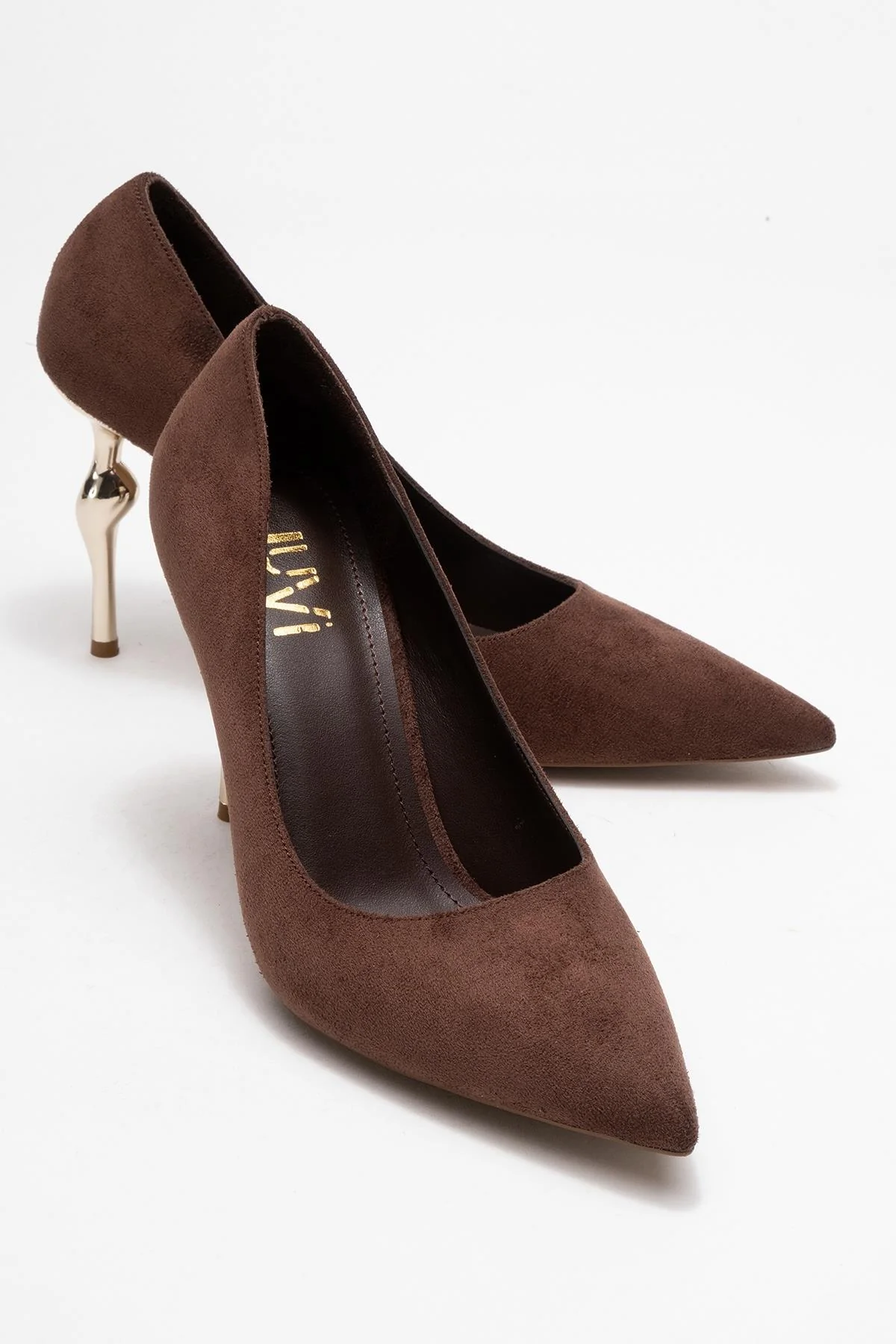 Hudson - Brown Heeled Shoe (Women)