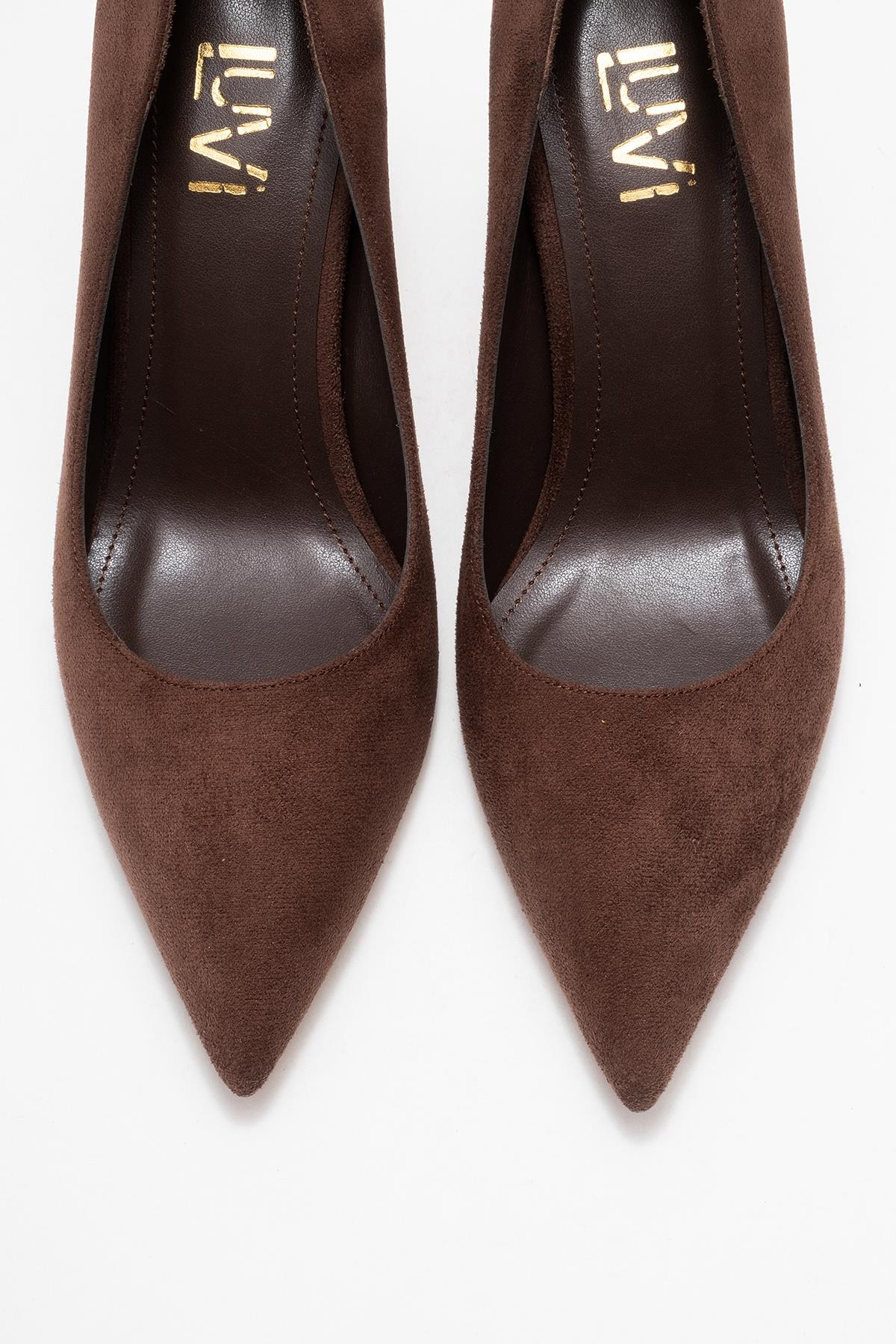 Hudson - Brown Heeled Shoe (Women) - Image 2