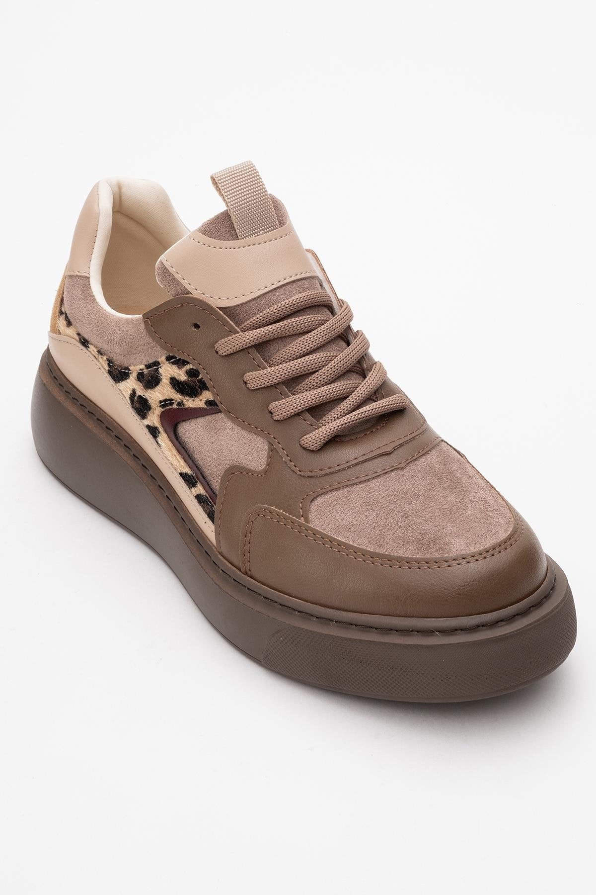 Ida - Brown Platform Sneakers (Women) - Image 3