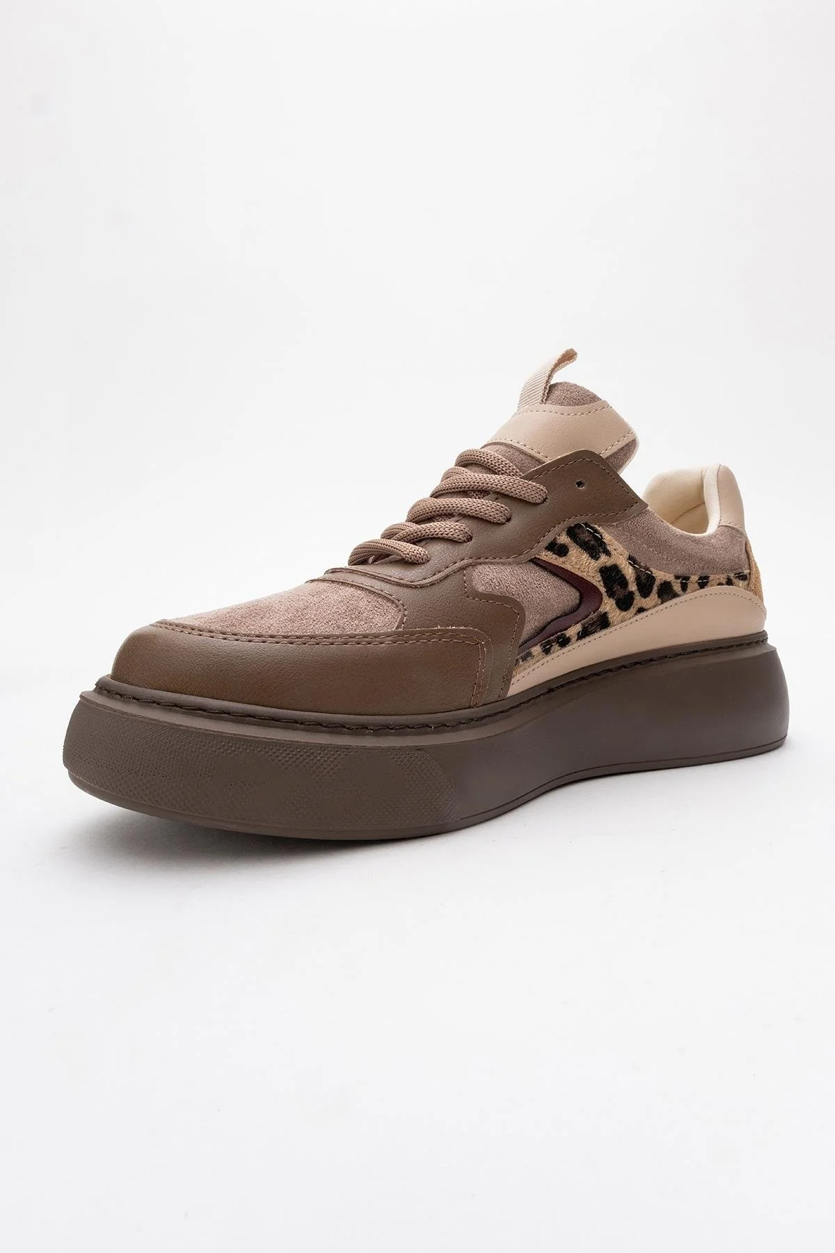 Ida - Brown Platform Sneakers (Women) - Image 5