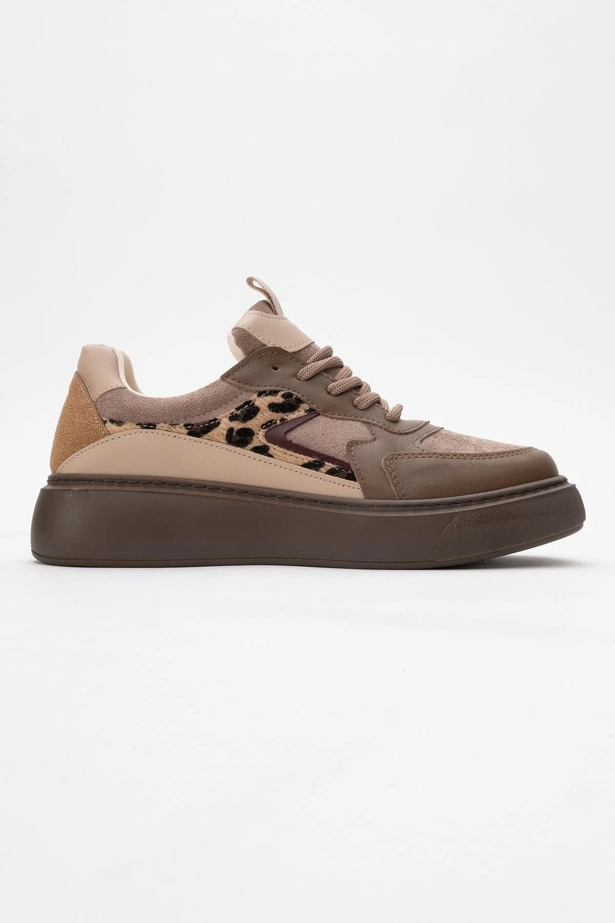 Ida - Brown Platform Sneakers (Women) - Image 6
