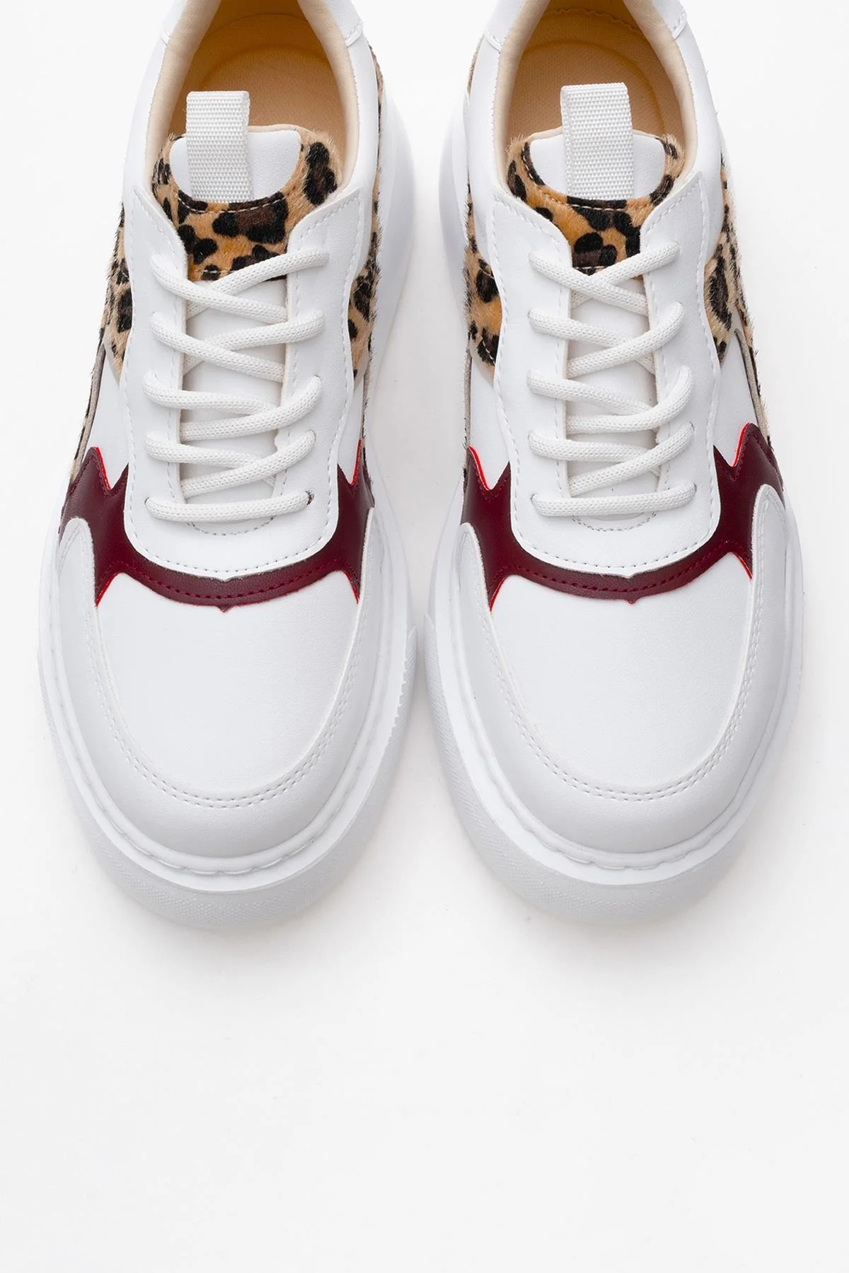 Ida - White Platform Sneakers (Women) - Image 2