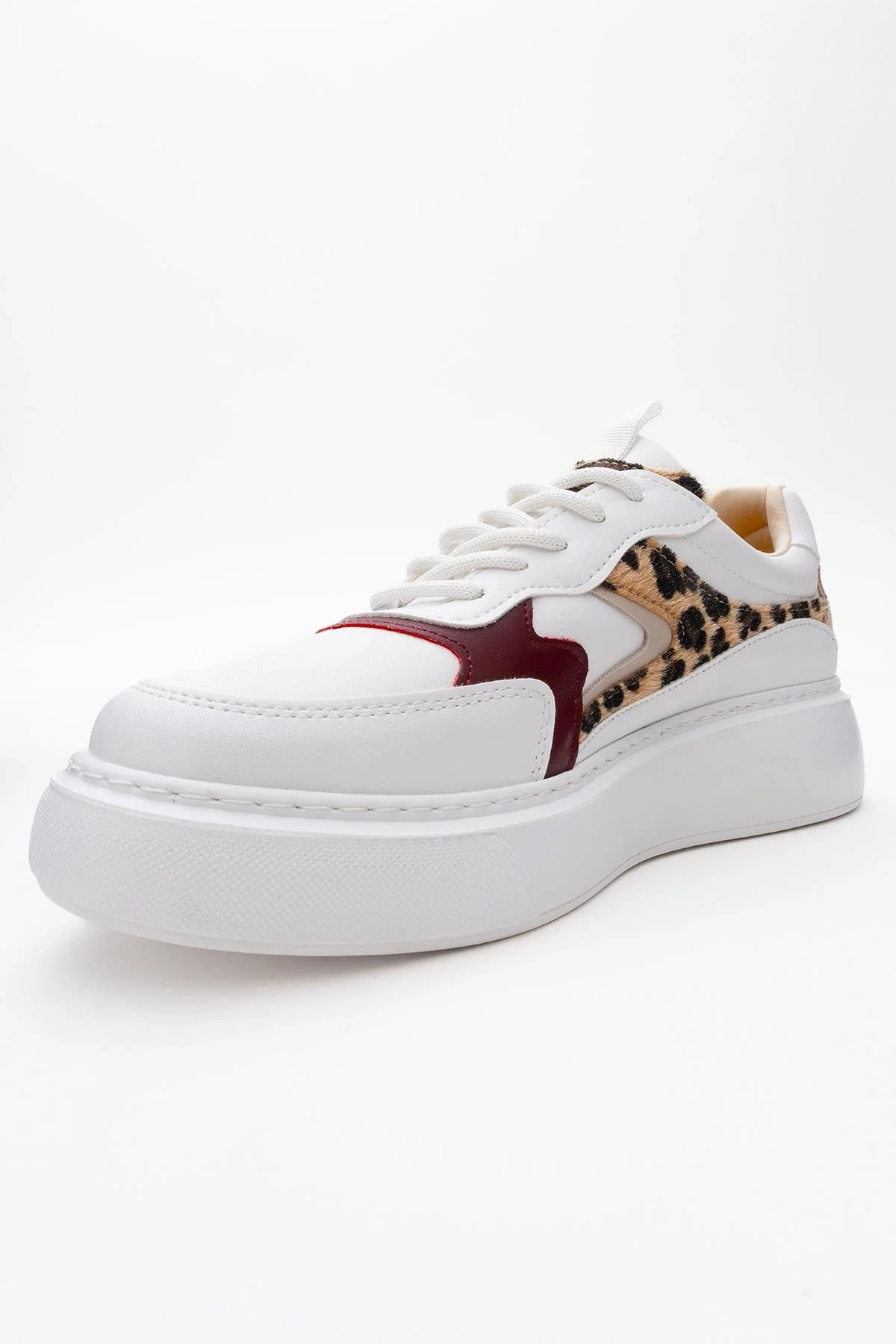 Ida - White Platform Sneakers (Women) - Image 4