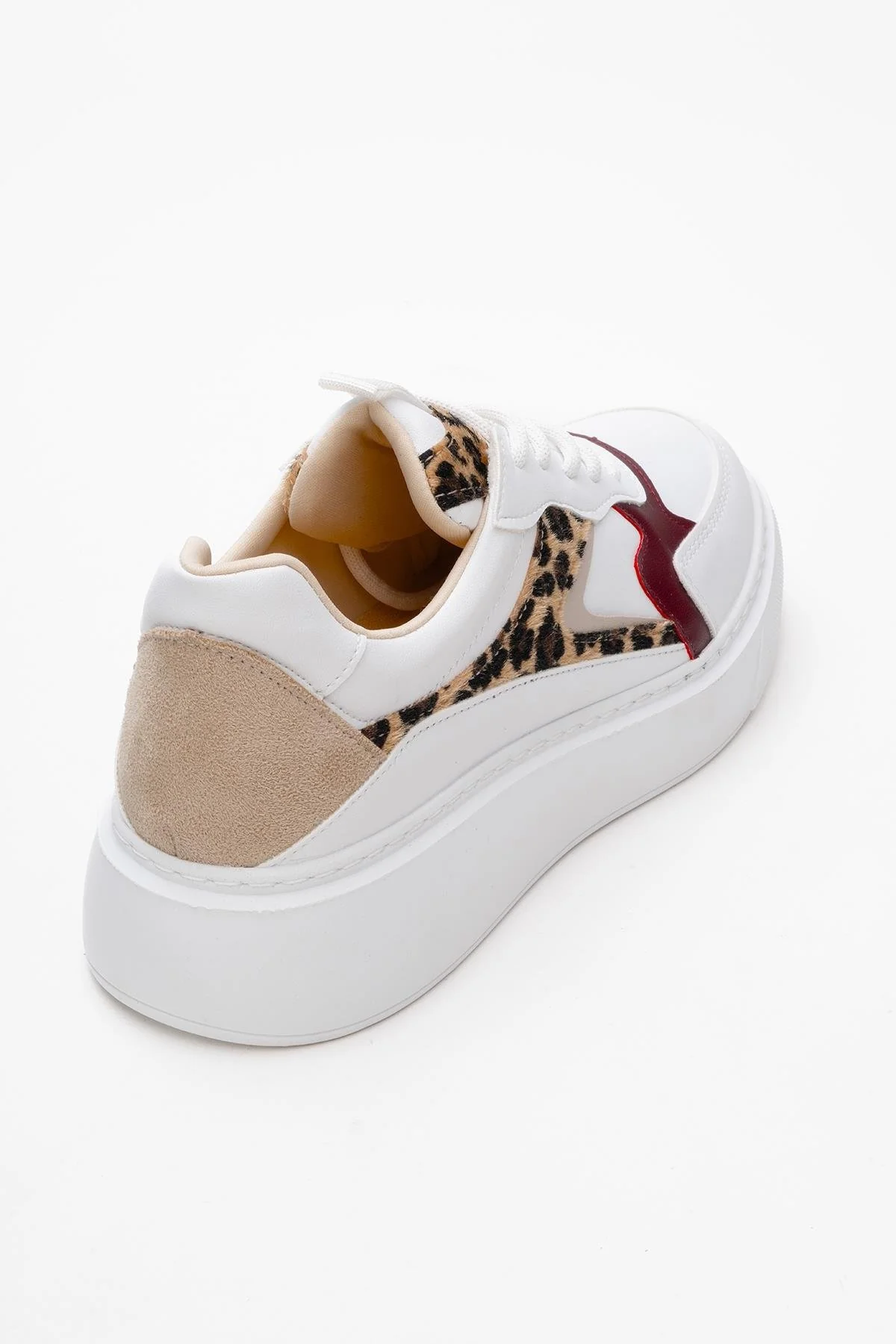 Ida - White Platform Sneakers (Women) - Image 5