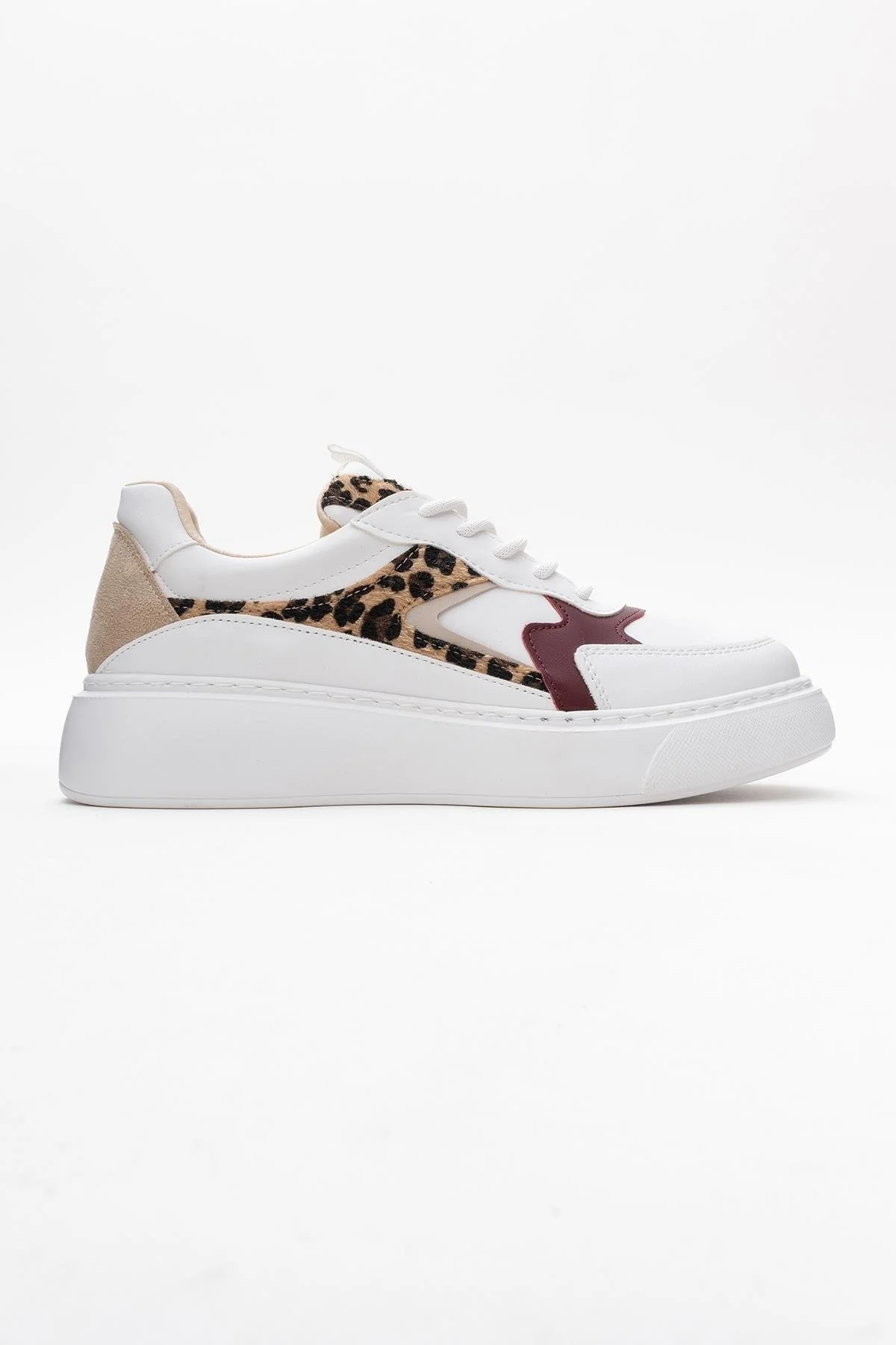 Ida - White Platform Sneakers (Women) - Image 6