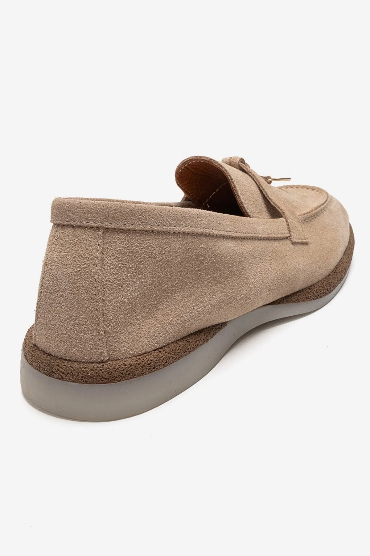 ILVENA - Beige Genuine Leather Loafer (Women) - Image 5