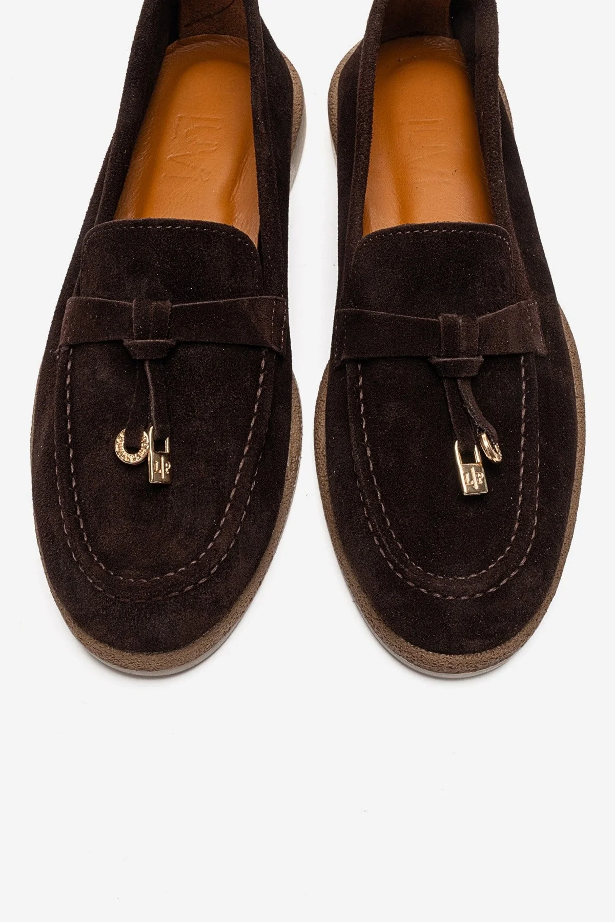 ILVENA - Brown Genuine Leather Loafer (Women) - Image 2