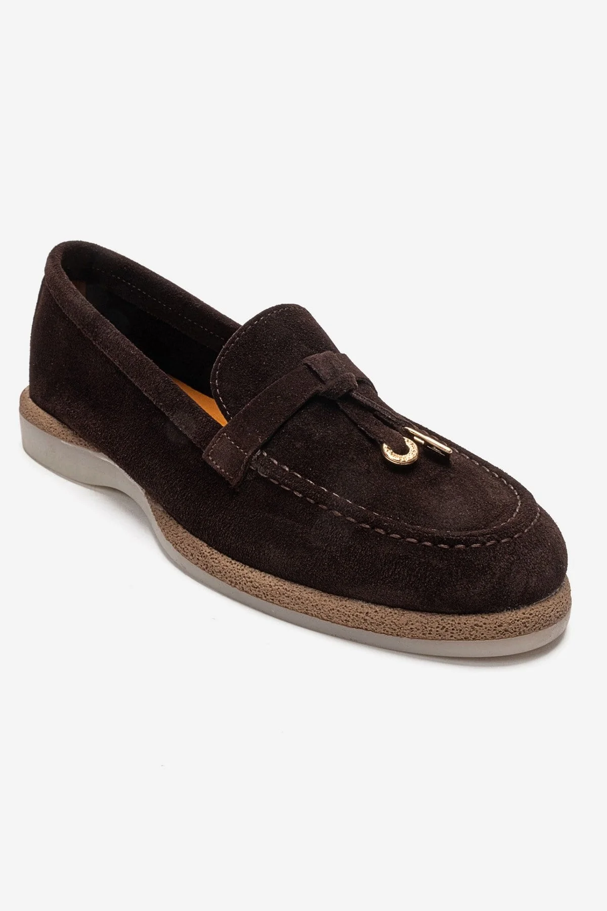ILVENA - Brown Genuine Leather Loafer (Women) - Image 3