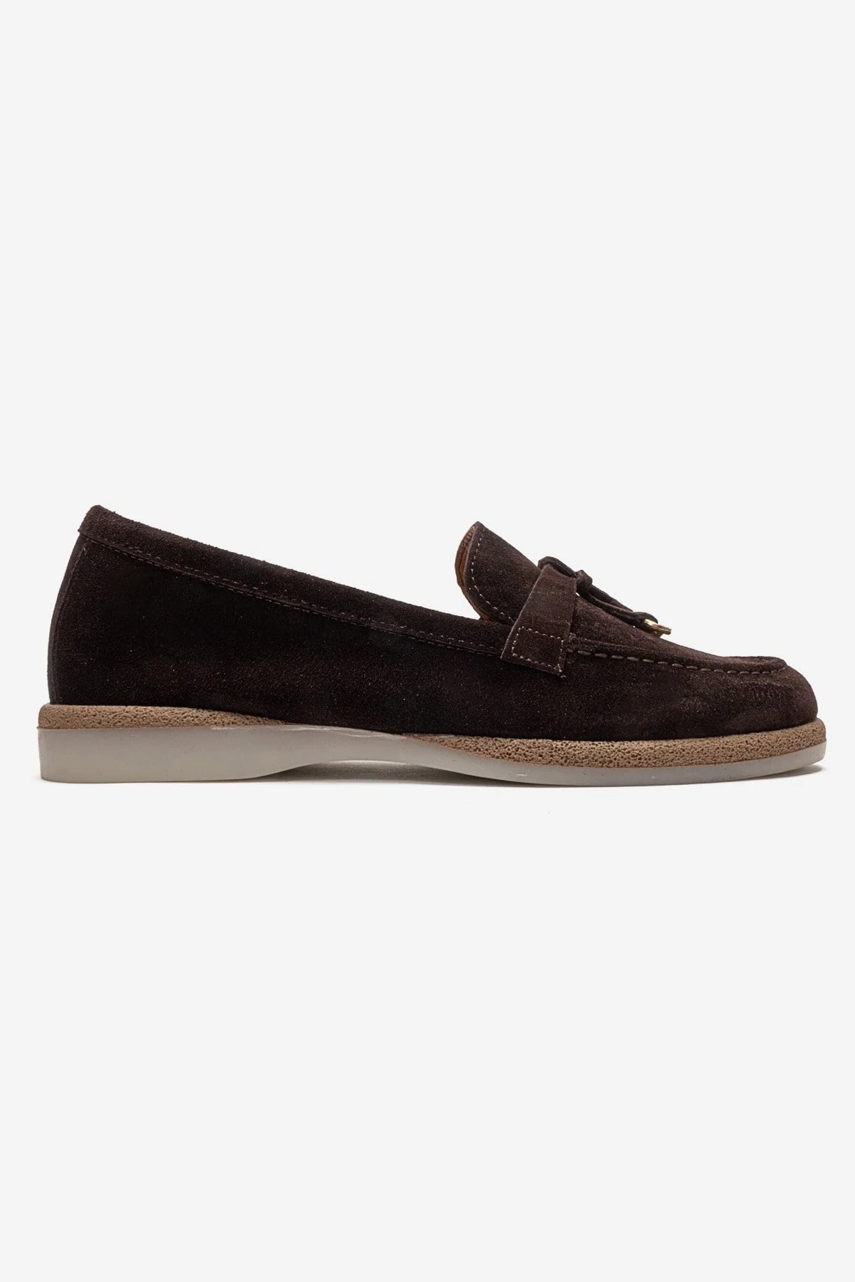 ILVENA - Brown Genuine Leather Loafer (Women) - Image 4