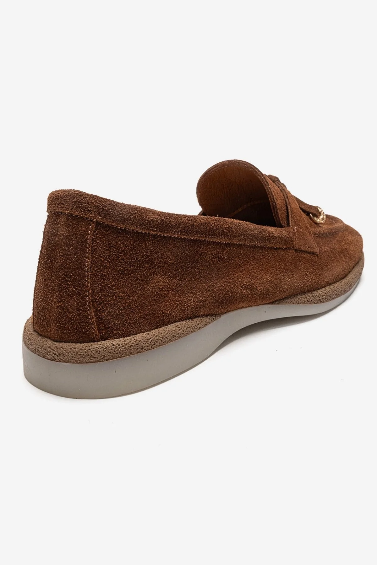 ILVENA - Cognac Genuine Leather Loafer (Women) - Image 5